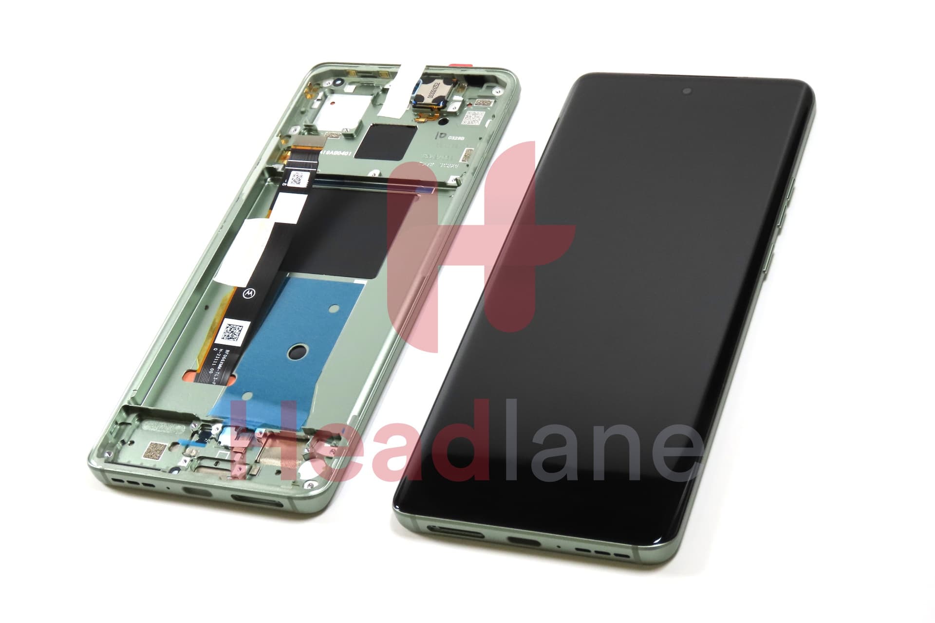 Motorola XT2303 Moto Edge 40 LCD Display / Screen + Touch - Green - view 2