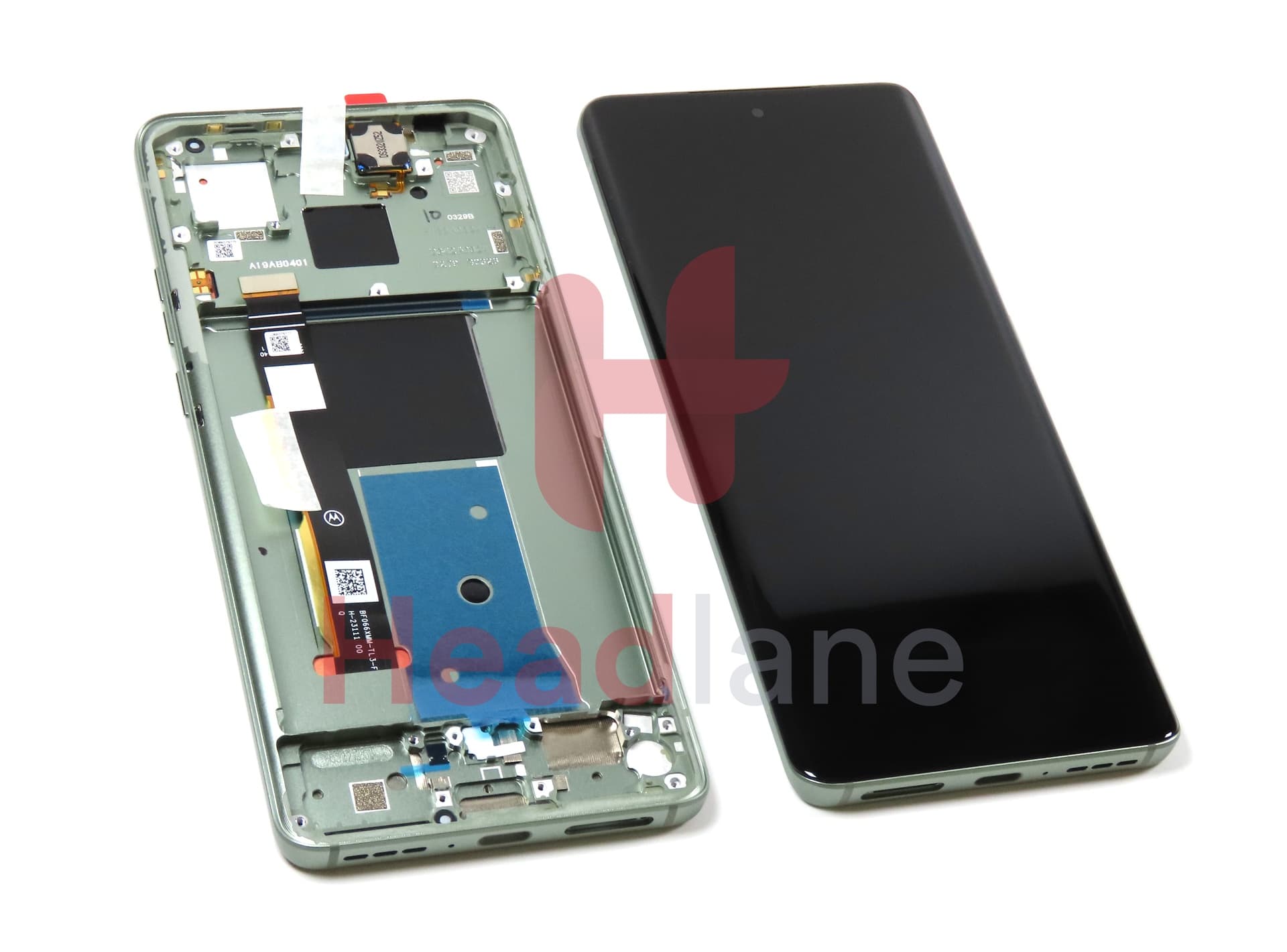 Motorola XT2303 Moto Edge 40 LCD Display / Screen + Touch - Green - view 3