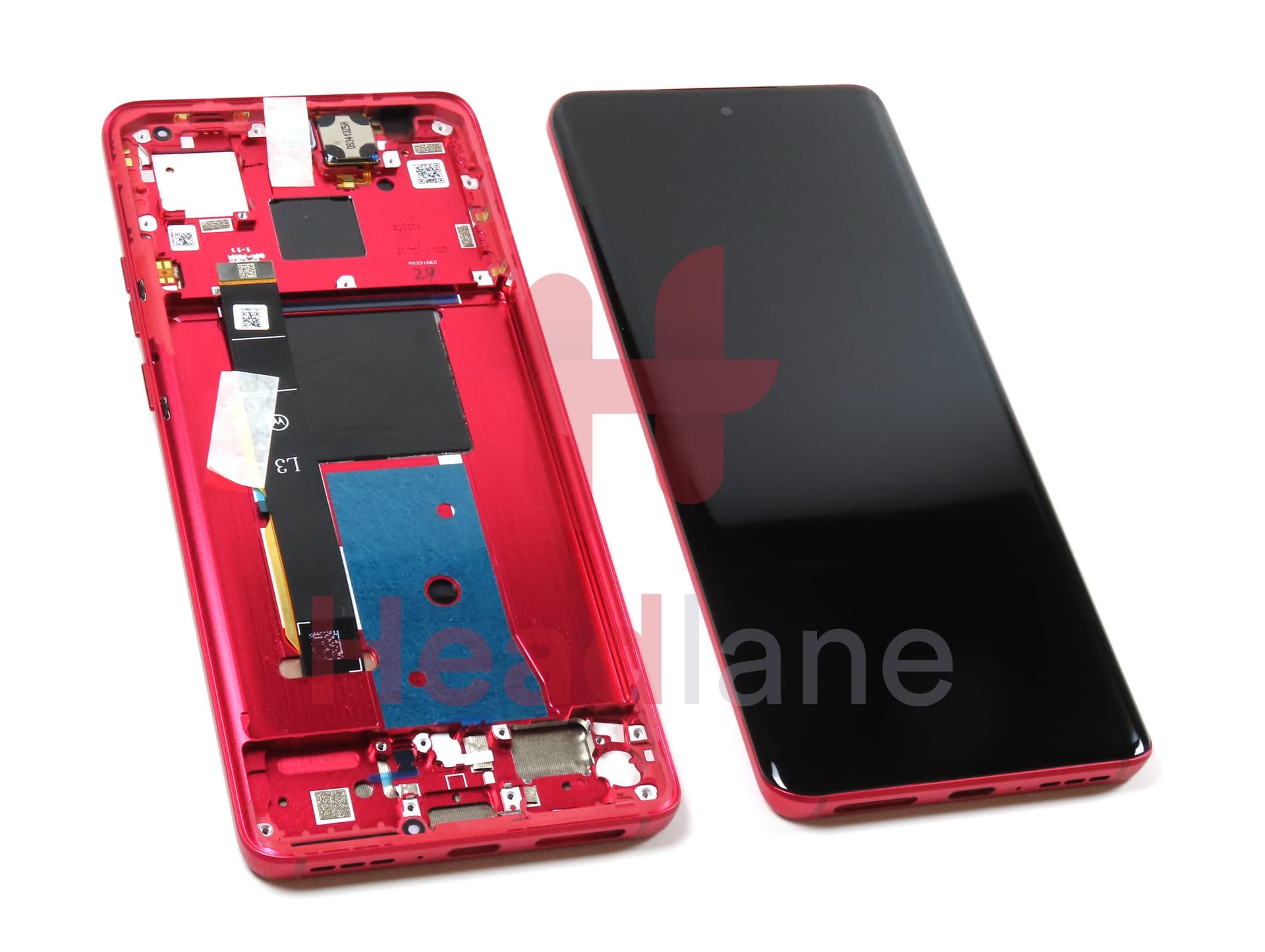 Motorola XT2303 Moto Edge 40 LCD Display / Screen + Touch - Red - view 3