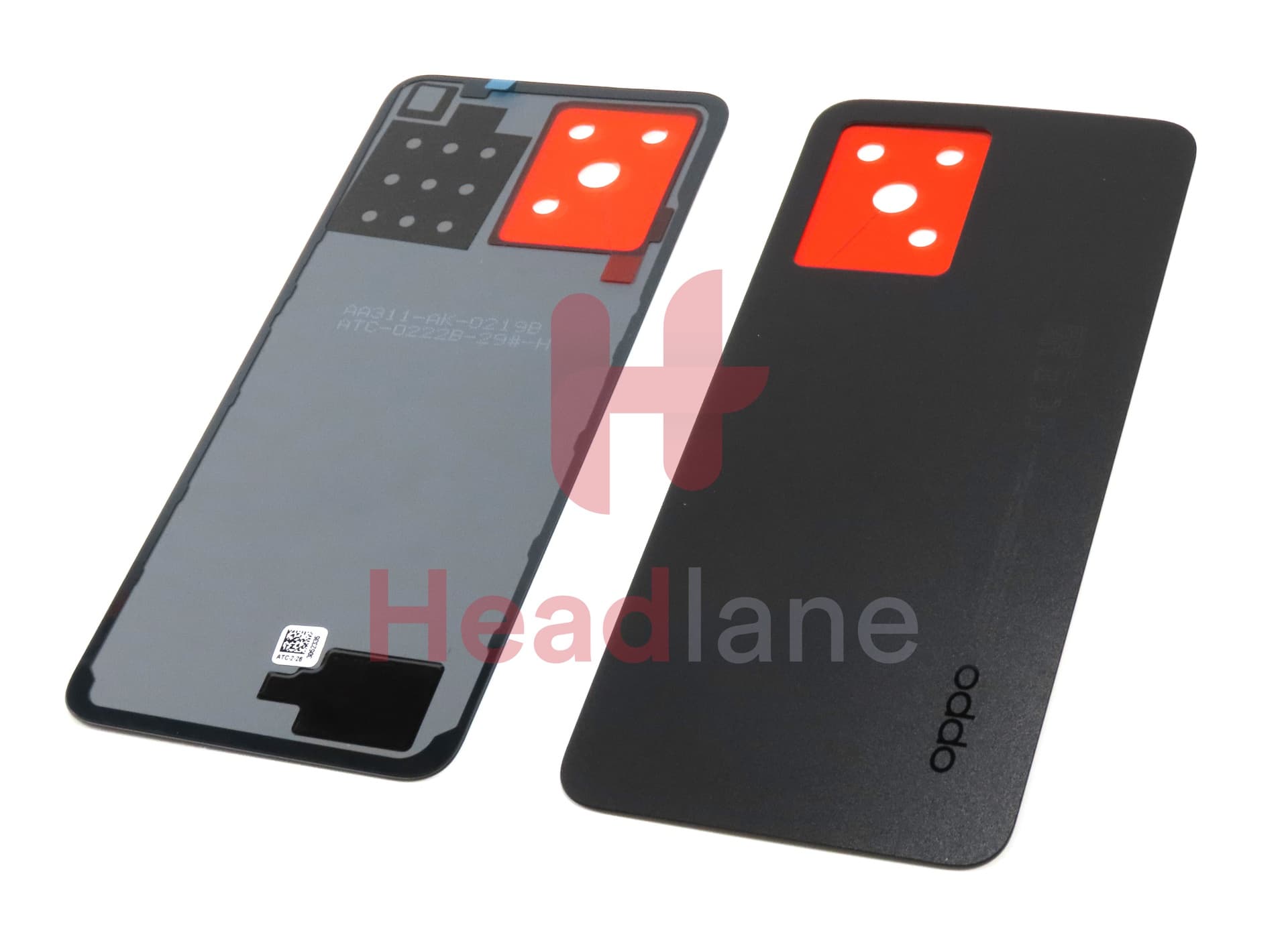 Oppo CPH2363 Reno7 Back / Battery Cover - Black - view 2