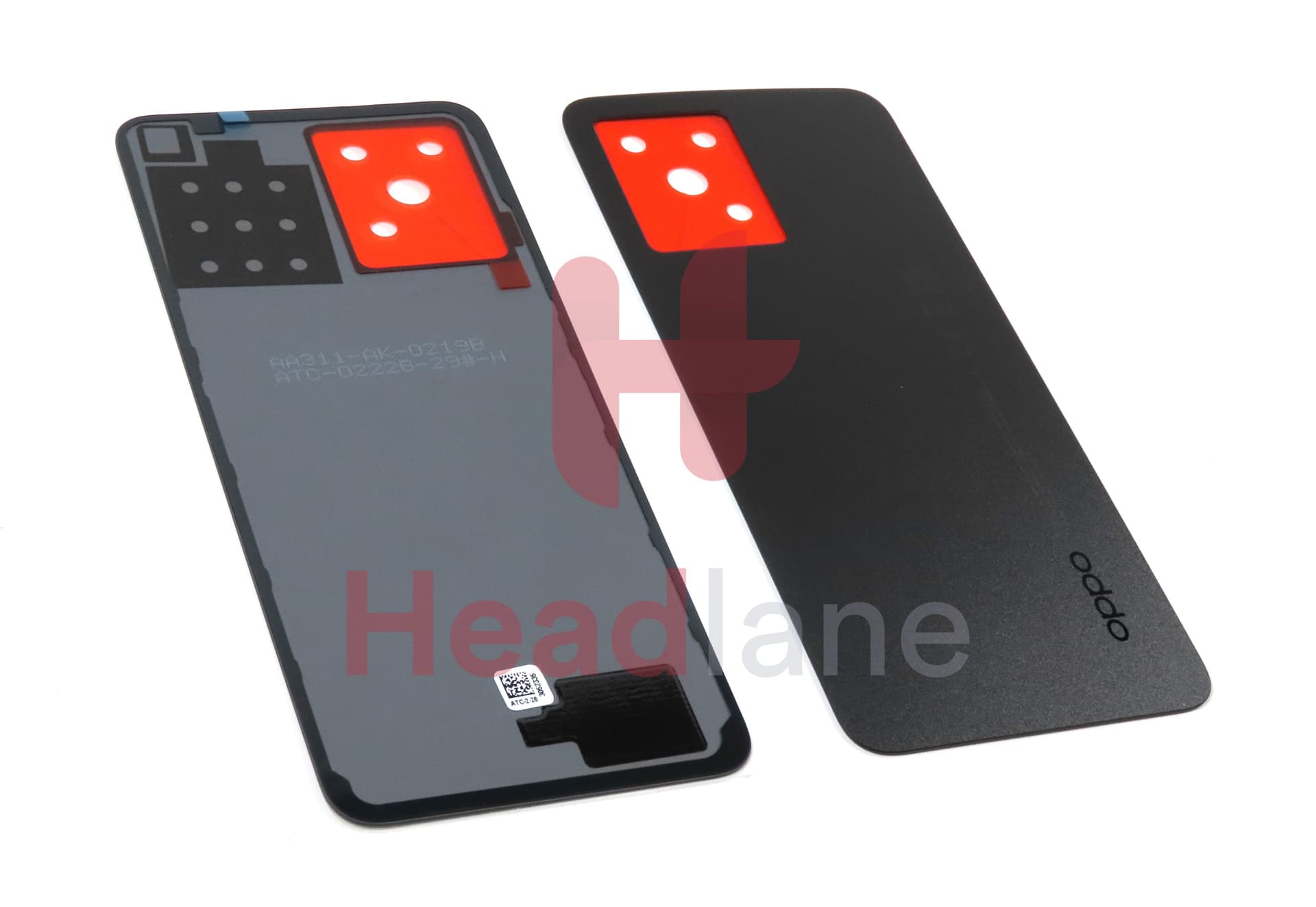 Oppo CPH2363 Reno7 Back / Battery Cover - Black - view 3