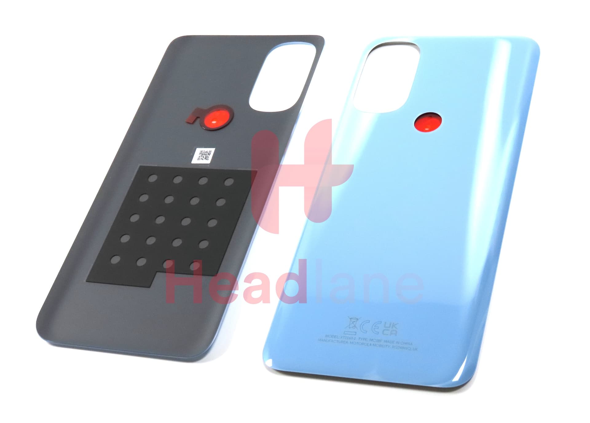 Motorola XT2169 Moto G71 5G Back / Battery Cover - Blue - view 2