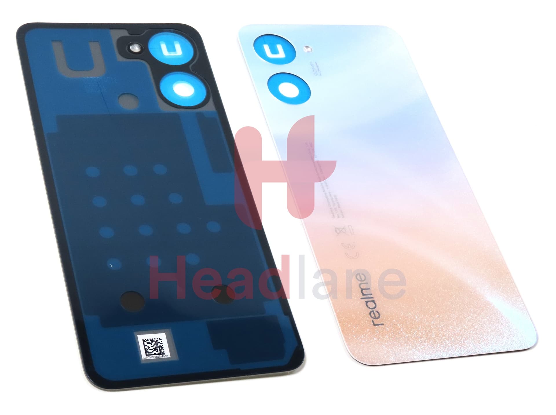 Realme RMX3630 10 Back / Battery Cover - White - view 2