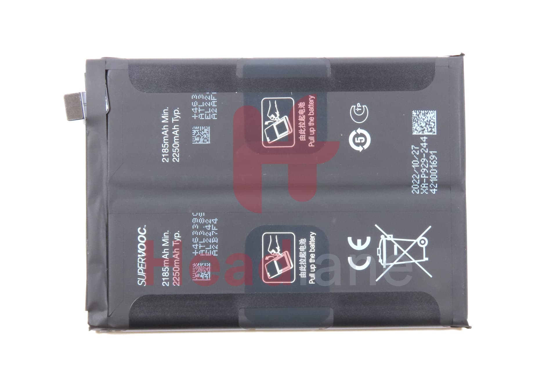 Oppo CPH2357 PFZM10 Reno8 Pro / Reno8 Pro+ BLP929 Internal Battery - view 4