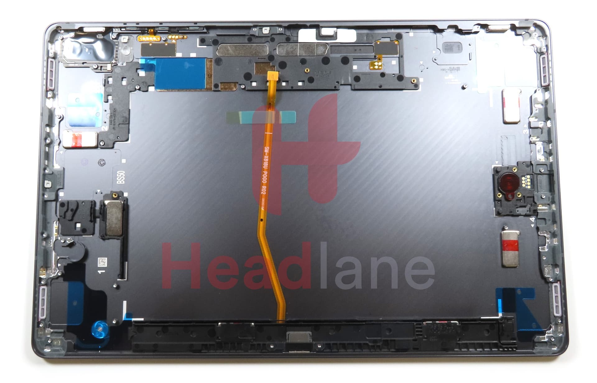 Samsung SM-X810 X816 Galaxy Tab S9+ WiFi / 5G Back / Battery Cover - Graphite - view 3