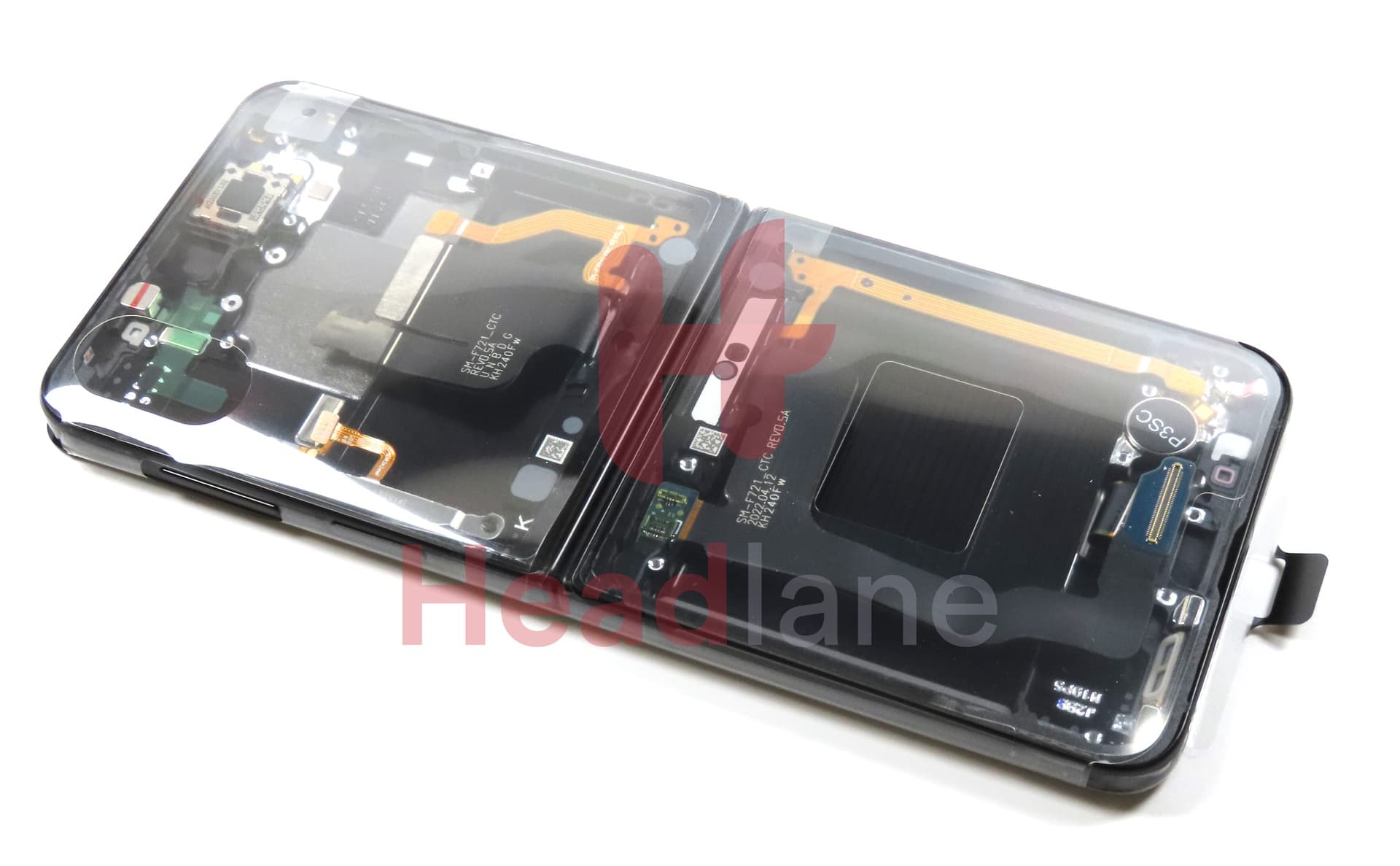 Samsung SM-F721 Galaxy Z Flip4 5G LCD Display / Screen + Touch - Bespoke Navy - view 2