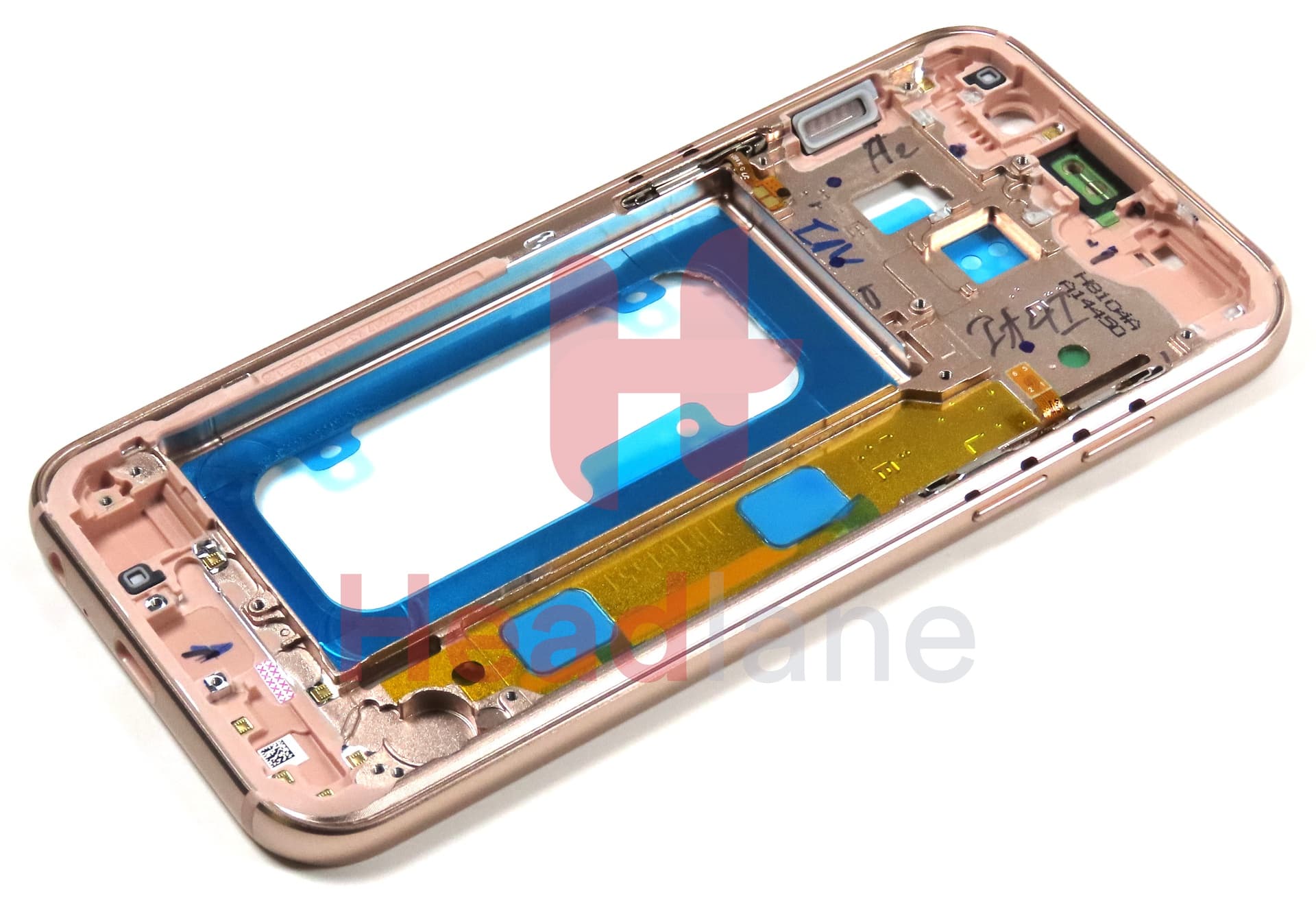 Samsung SM-A320 Galaxy A3 (2017) Middle Cover/Chassis - Pink - view 2