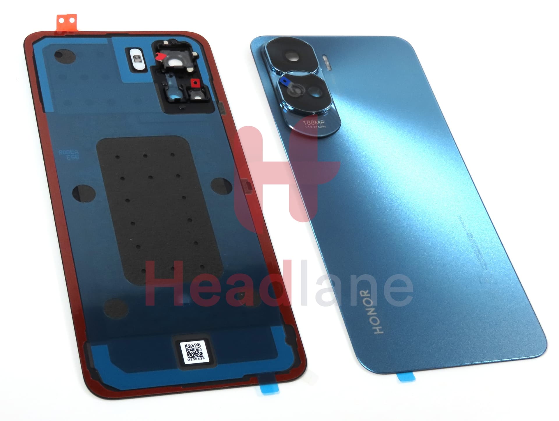 Honor 90 Lite Back / Battery Cover - Cyan - view 2