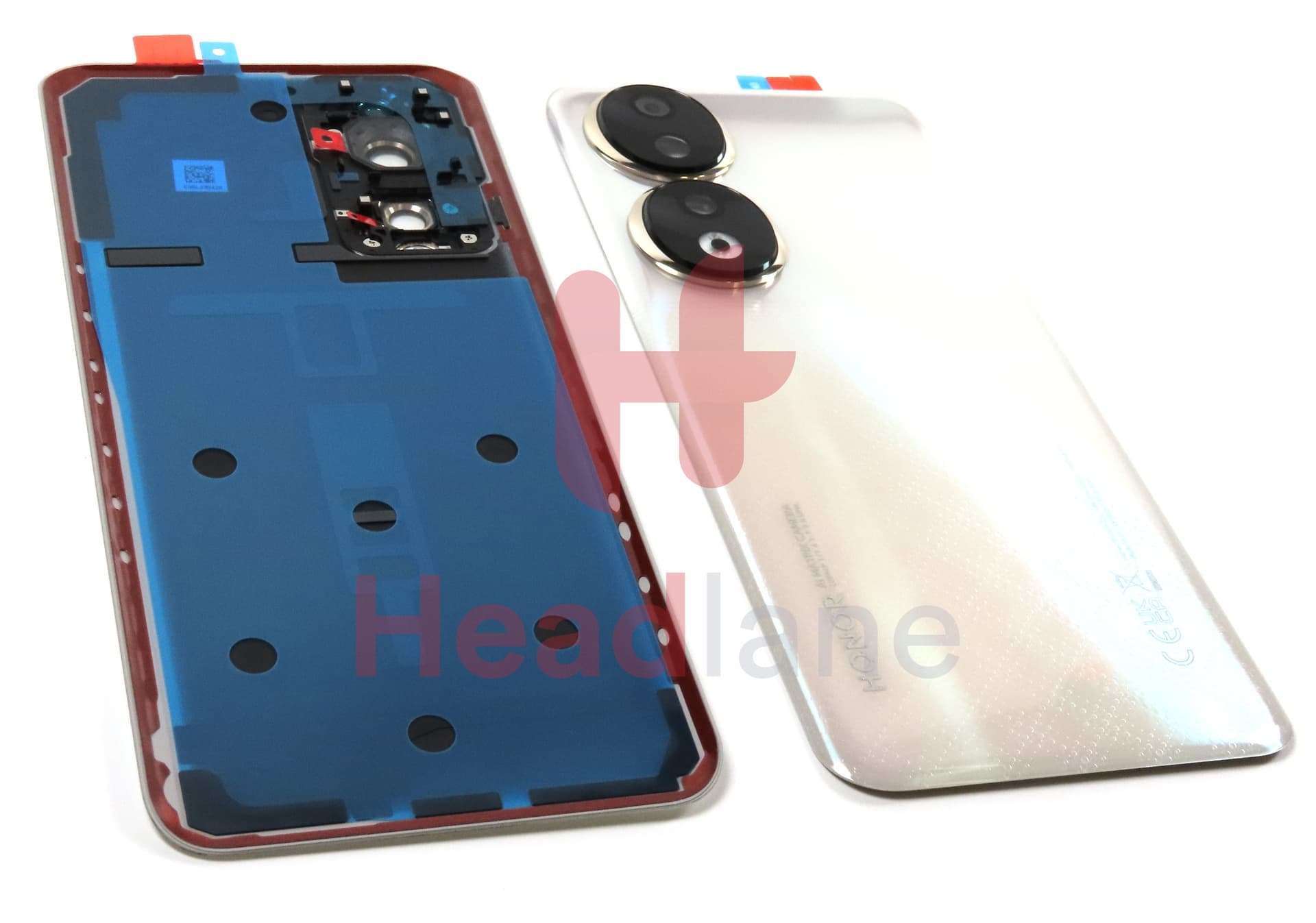 Honor 90 Back / Battery Cover - Silver - view 3