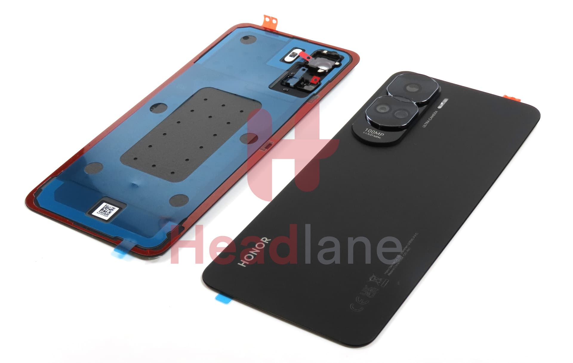 Honor 90 Lite Back / Battery Cover - Black - view 2