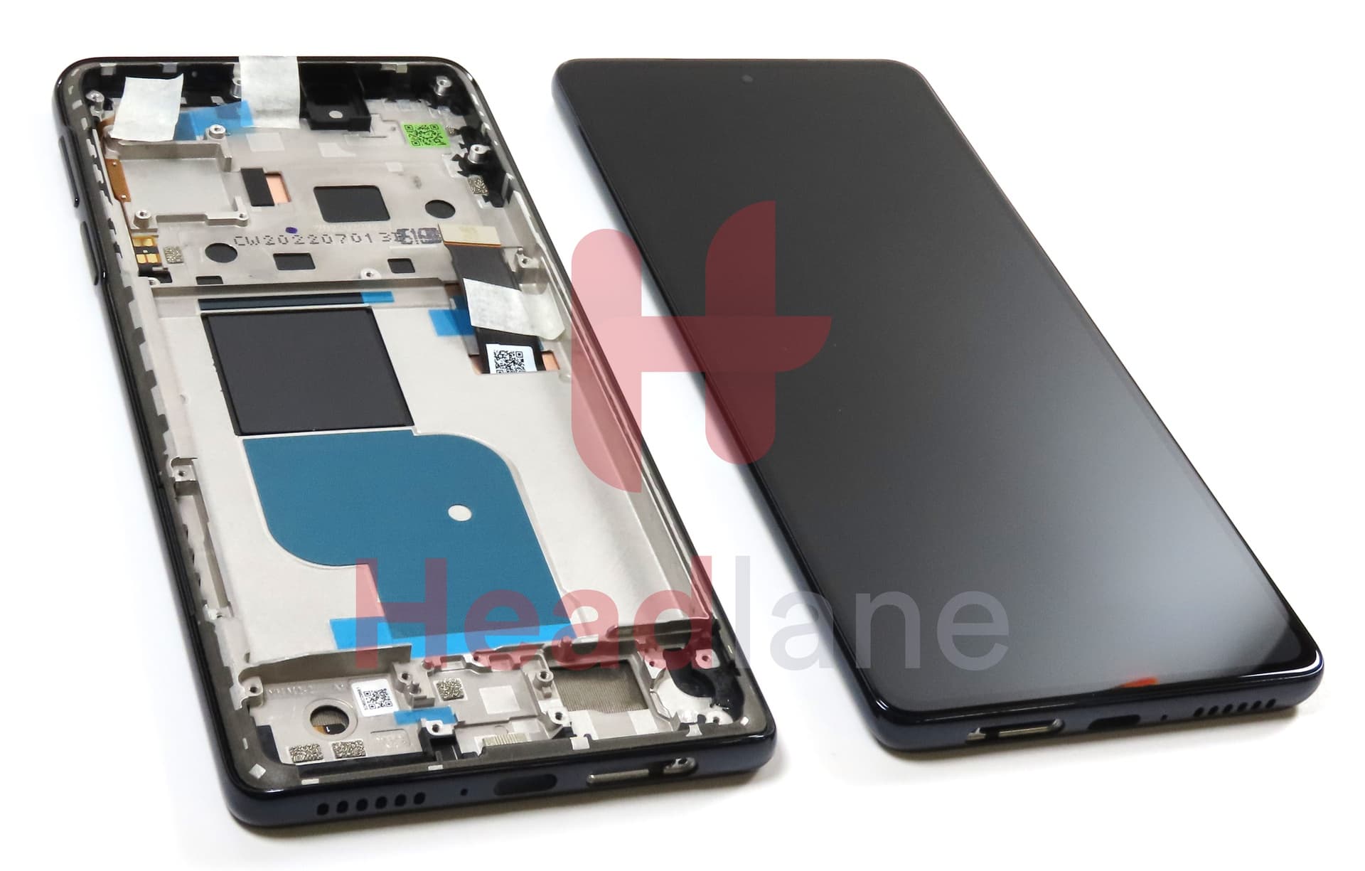 Motorola XT2201 Edge 30 Pro LCD Display / Screen + Touch - Black - view 2