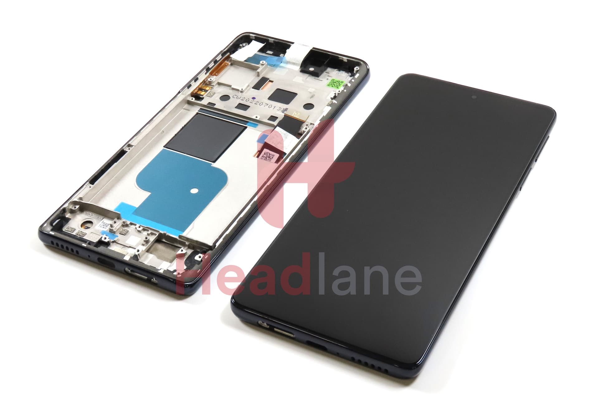 Motorola XT2201 Edge 30 Pro LCD Display / Screen + Touch - Black - view 3