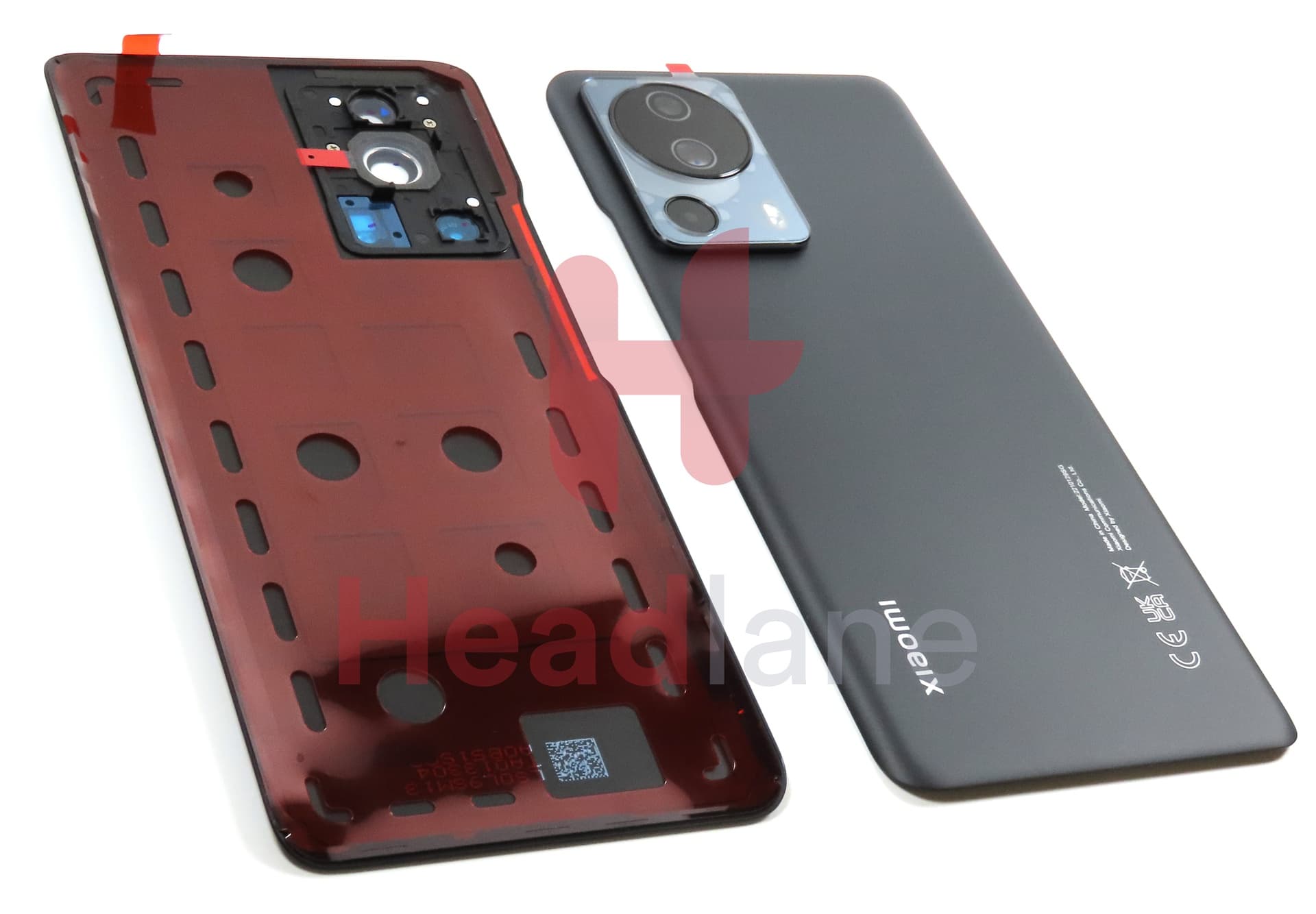 Xiaomi 13 Lite Back / Battery Cover - Black - view 3