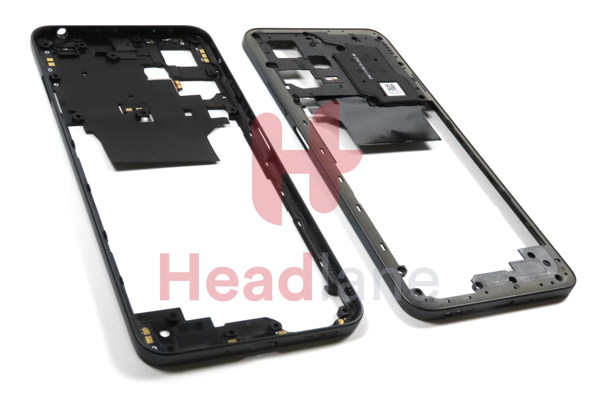 Xiaomi Poco X5 5G / Redmi Note 12 5G Middle Cover / Chassis - Black - view 2