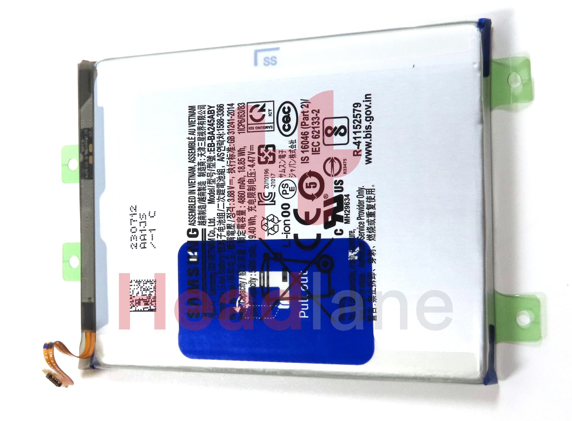 Samsung SM-A245 Galaxy A24 4860mAh EB-BA245ABY Internal Battery - view 2