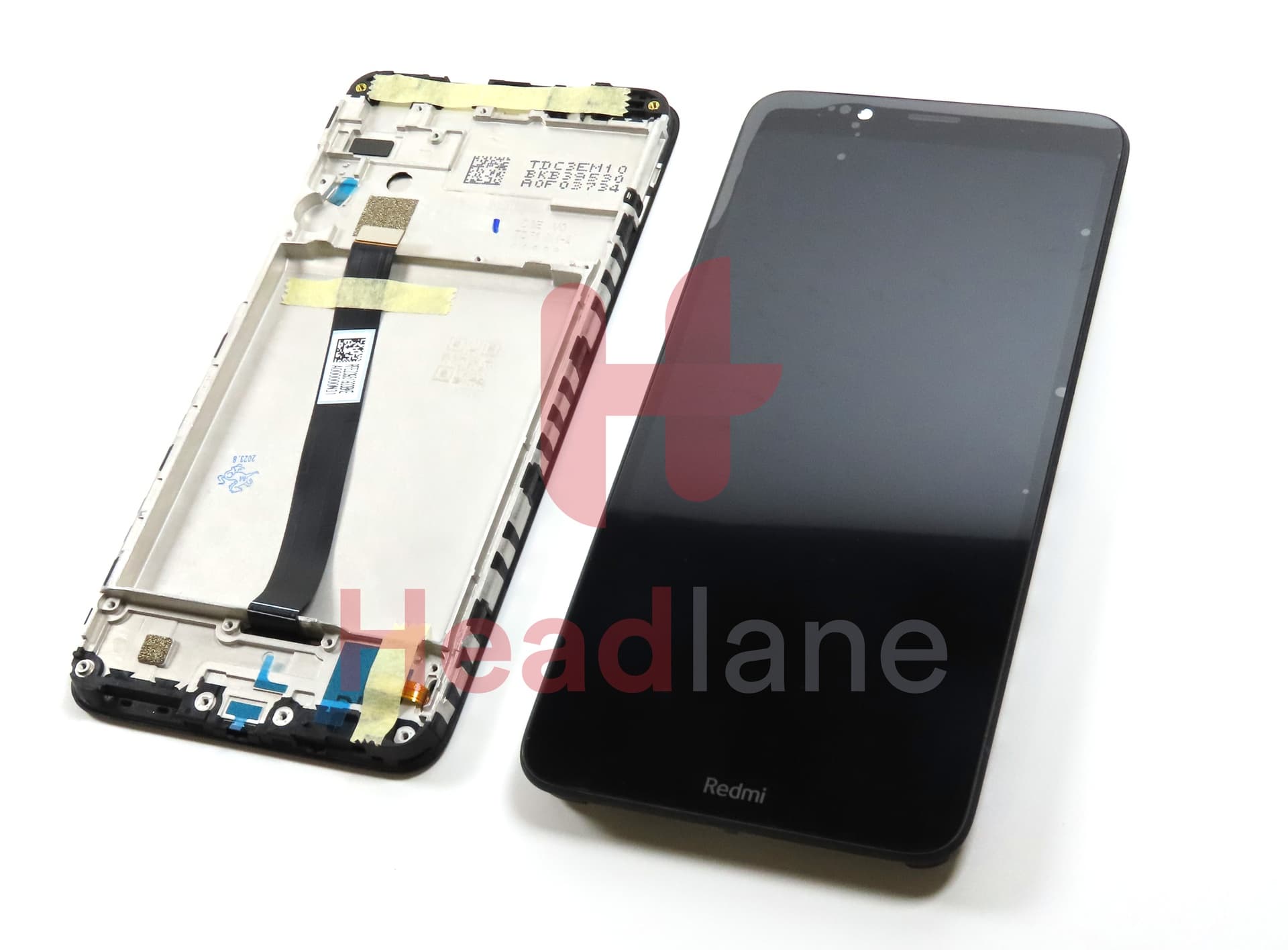 Xiaomi Redmi 7A LCD Display / Screen + Touch - Black - view 2