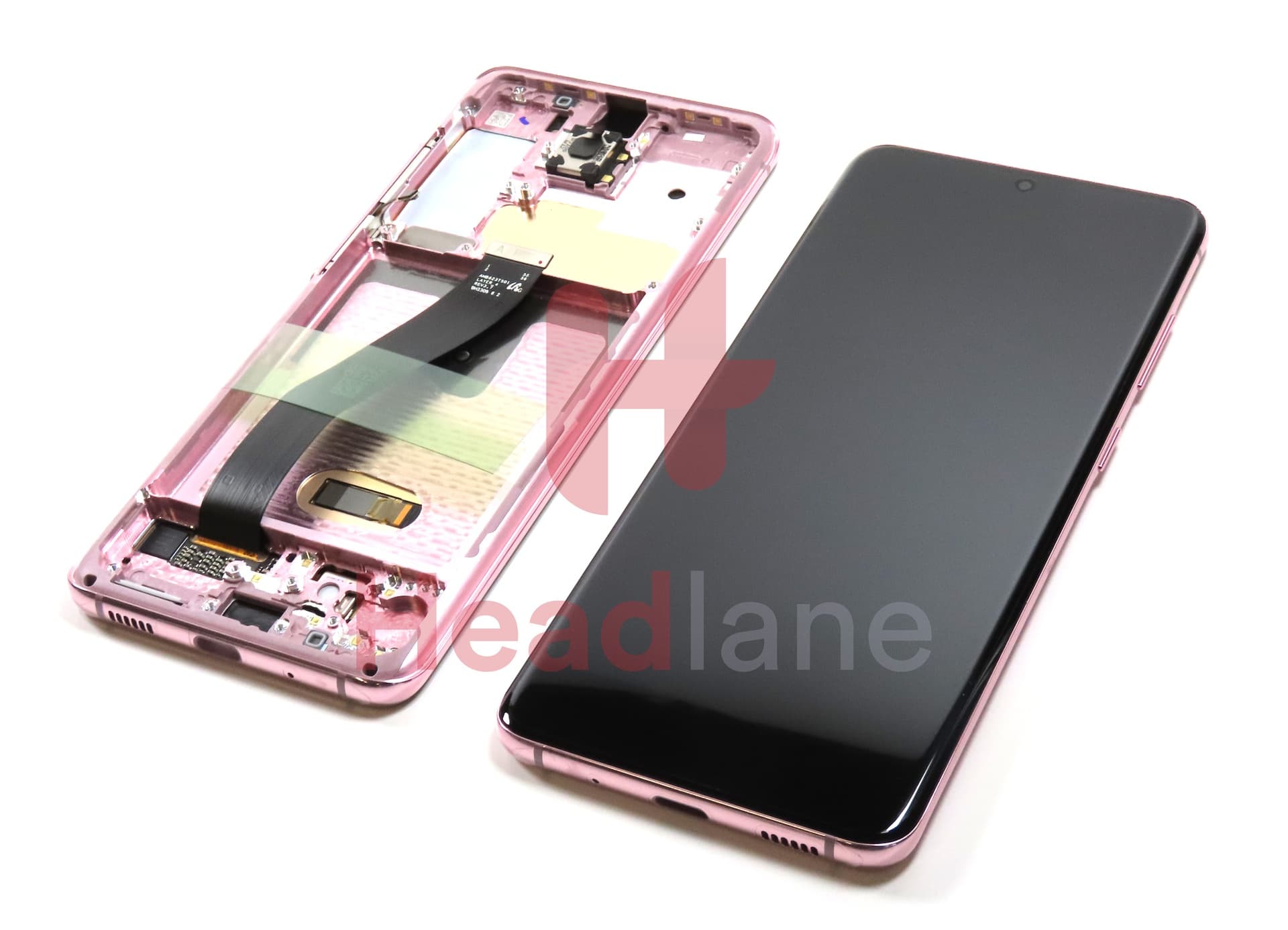 Samsung SM-G980 Galaxy S20 LCD Display / Screen + Touch - Pink (No Camera) - view 2