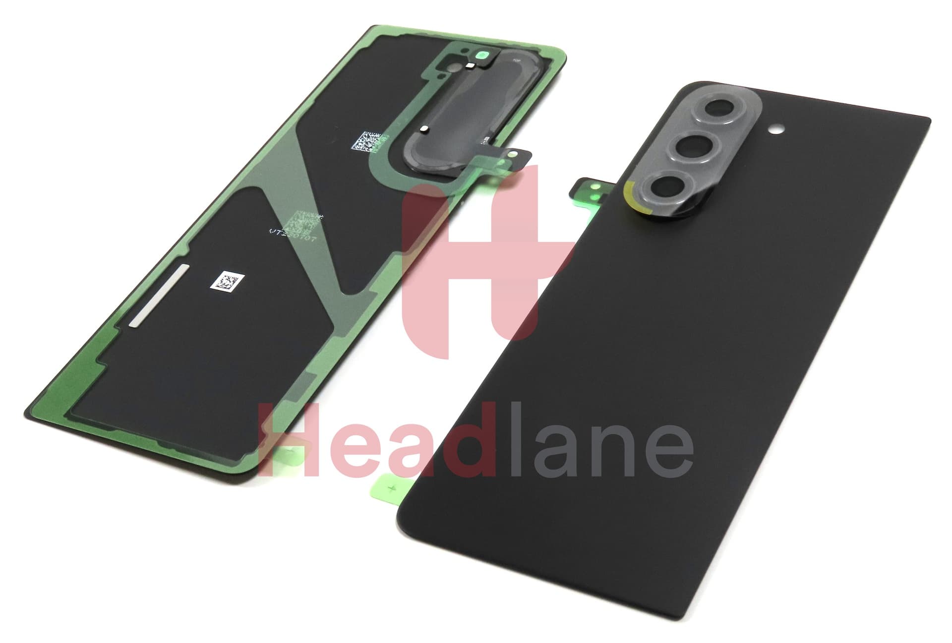 Samsung SM-F946 Galaxy Z Fold5 5G Back / Battery Cover - Phantom Black (No Printing) - view 2