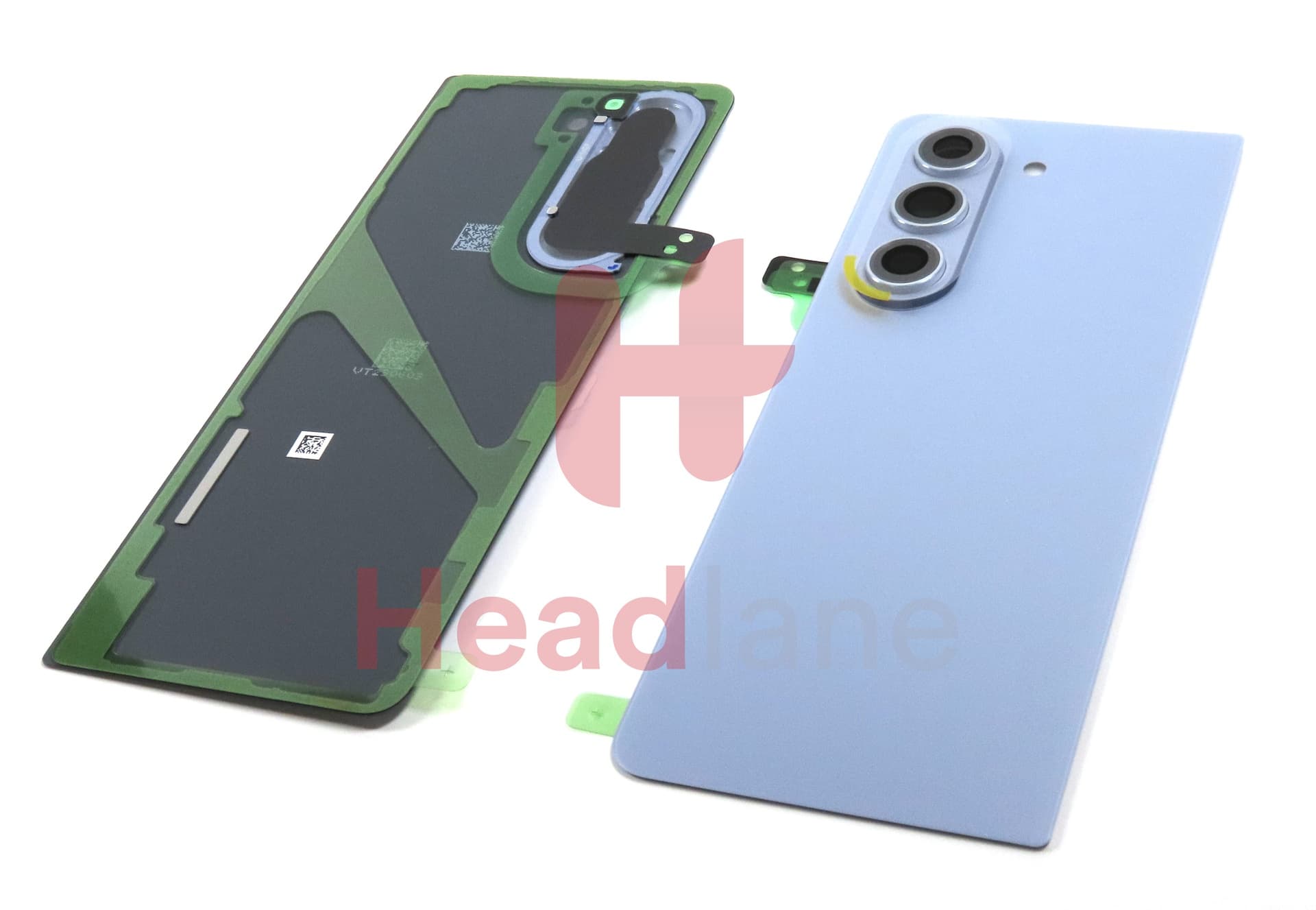 Samsung SM-F946 Galaxy Z Fold5 5G Back / Battery Cover - Icy Blue (No Printing) - view 2