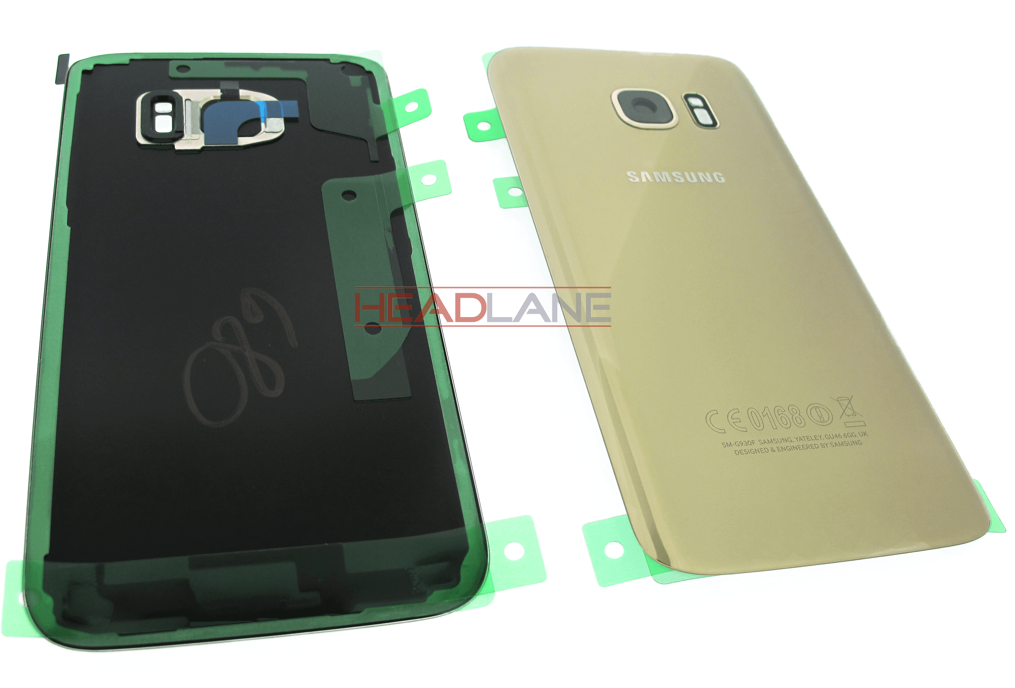Samsung SM-G930F Galaxy S7 Battery Cover - Gold 3