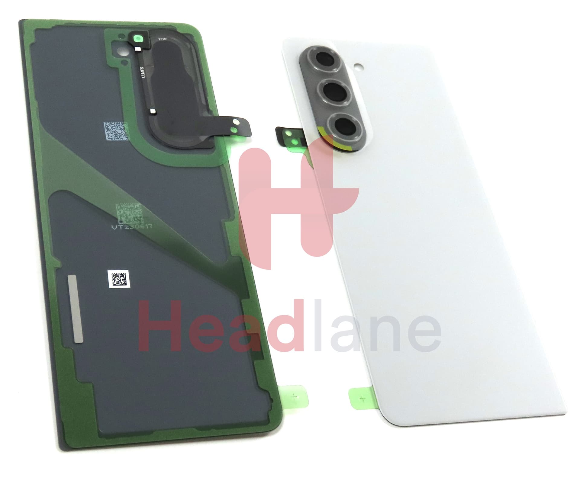 Samsung SM-F946 Galaxy Z Fold5 5G Back / Battery Cover - Grey (No Printing) - view 2