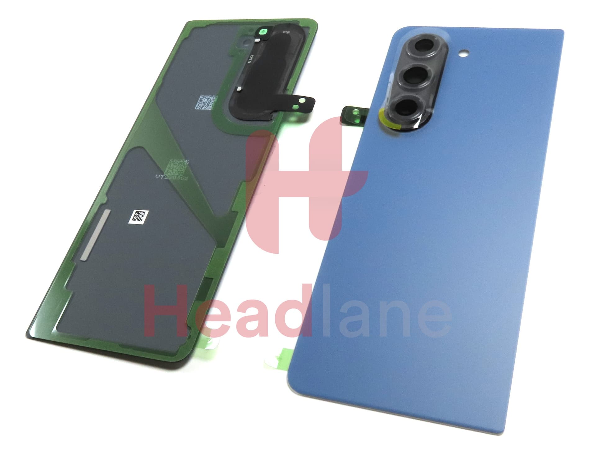 Samsung SM-F946 Galaxy Z Fold5 5G Back / Battery Cover - Blue (No Printing) - view 2