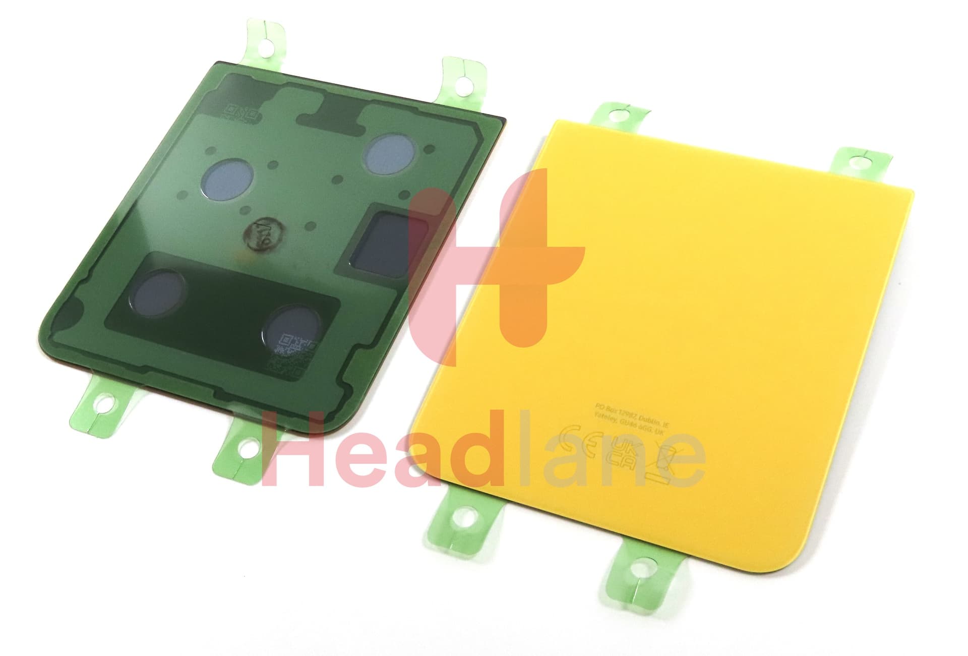 Samsung SM-F731 Galaxy Z Flip5 5G Back / Battery Cover - Yellow - view 2