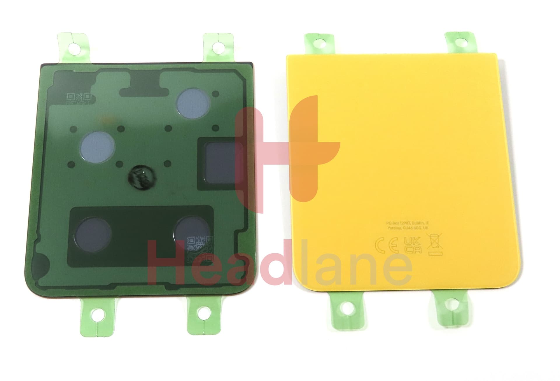 Samsung SM-F731 Galaxy Z Flip5 5G Back / Battery Cover - Yellow - view 3