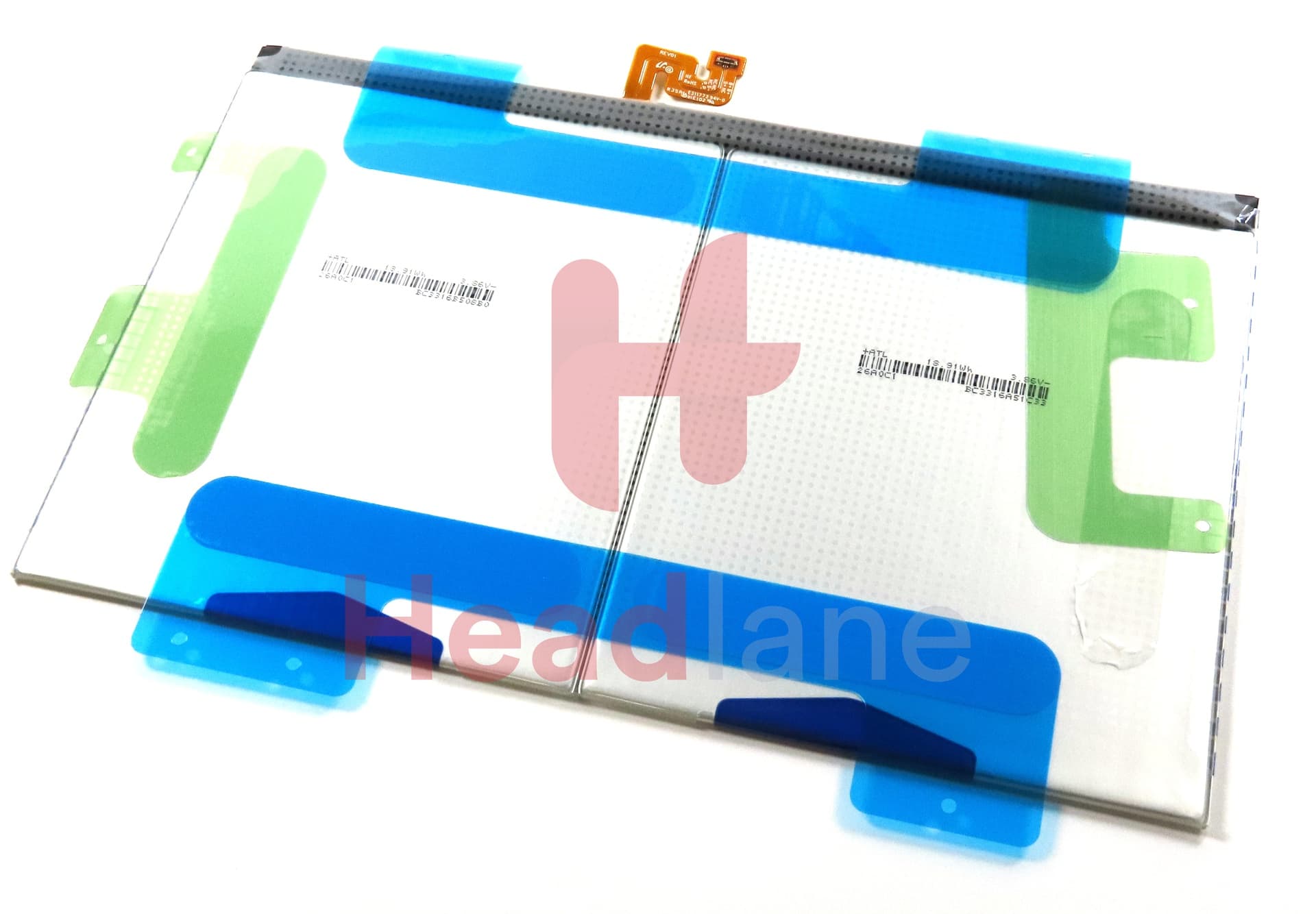 Samsung SM-X810 X816 Galaxy Tab S9+ WiFi / 5G EB-BX818ABY 10090mAh Internal Battery - view 2