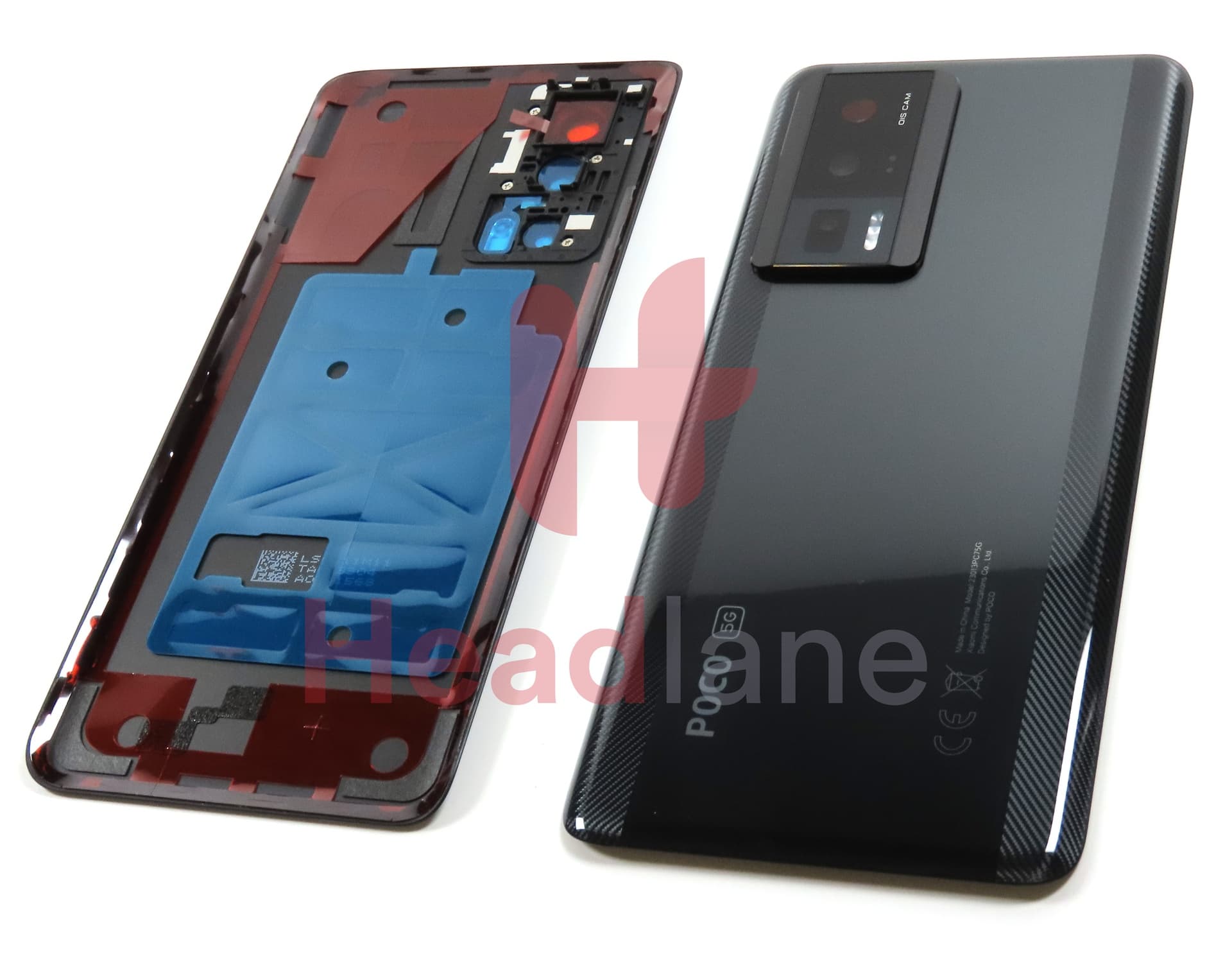 Xiaomi Poco F5 Pro Back / Battery Cover - Black - view 2