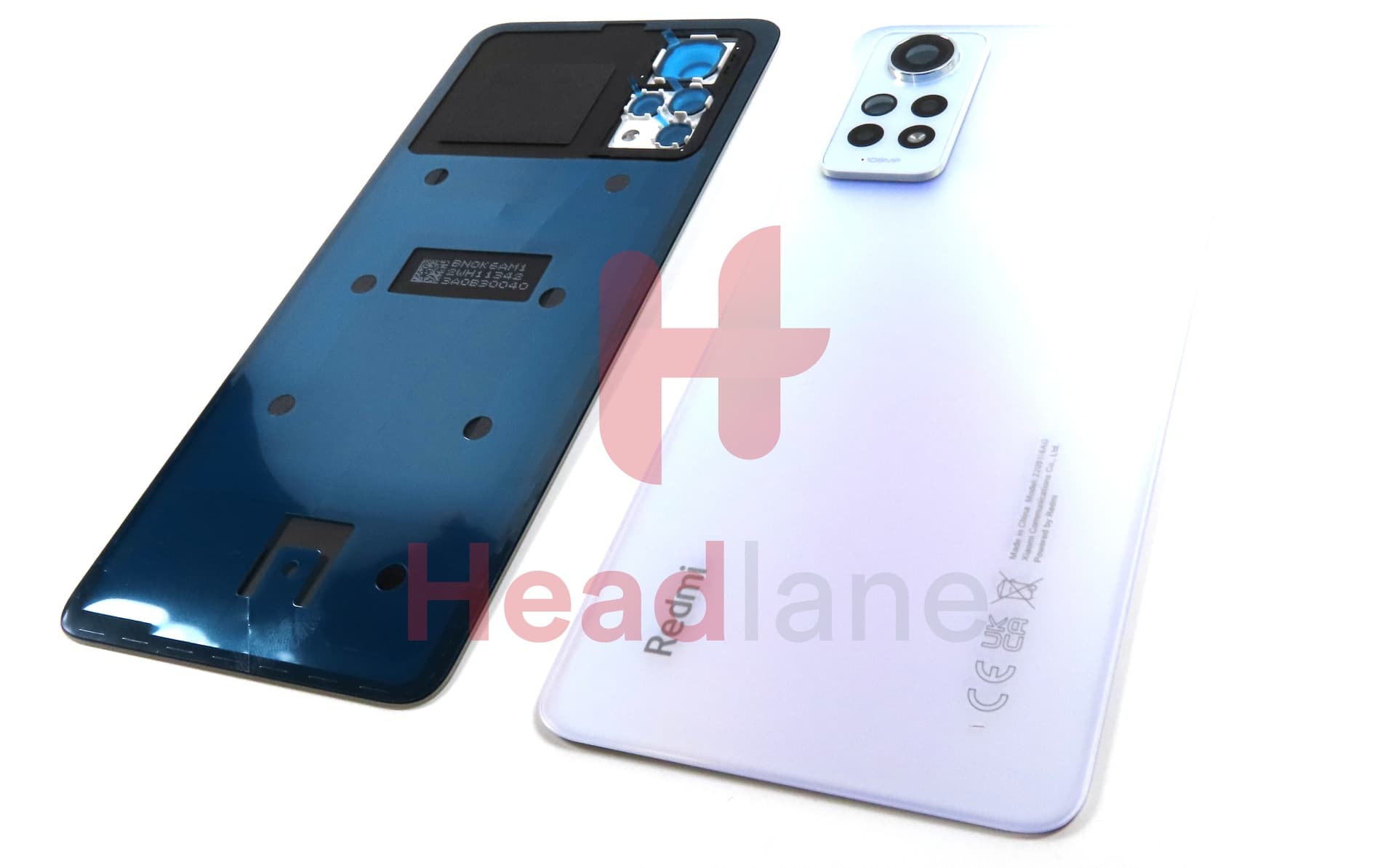 Xiaomi Redmi Note 12 Pro 4G Back / Battery Cover - White - view 2