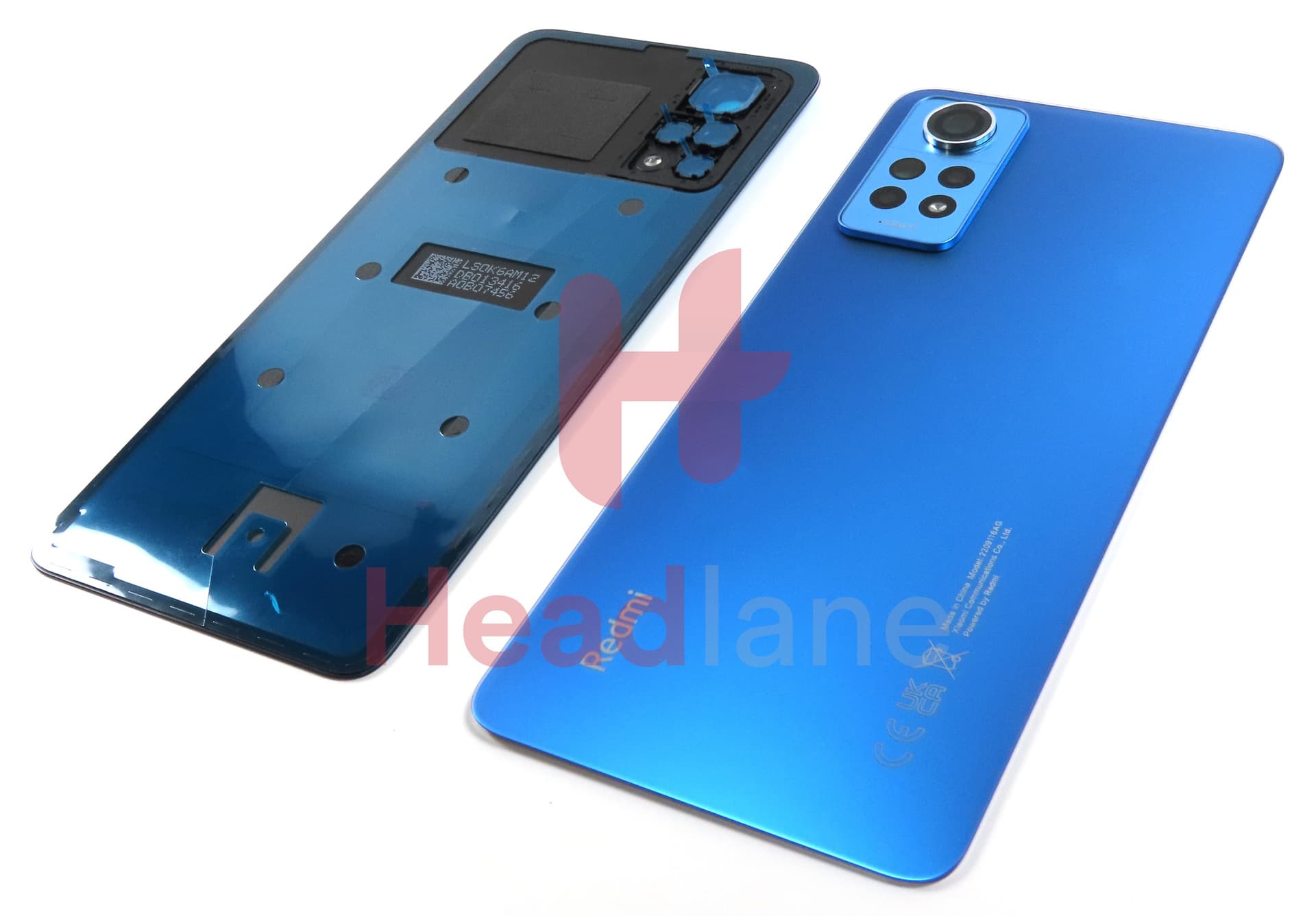 Xiaomi Redmi Note 12 Pro 4G Back / Battery Cover - Blue - view 2