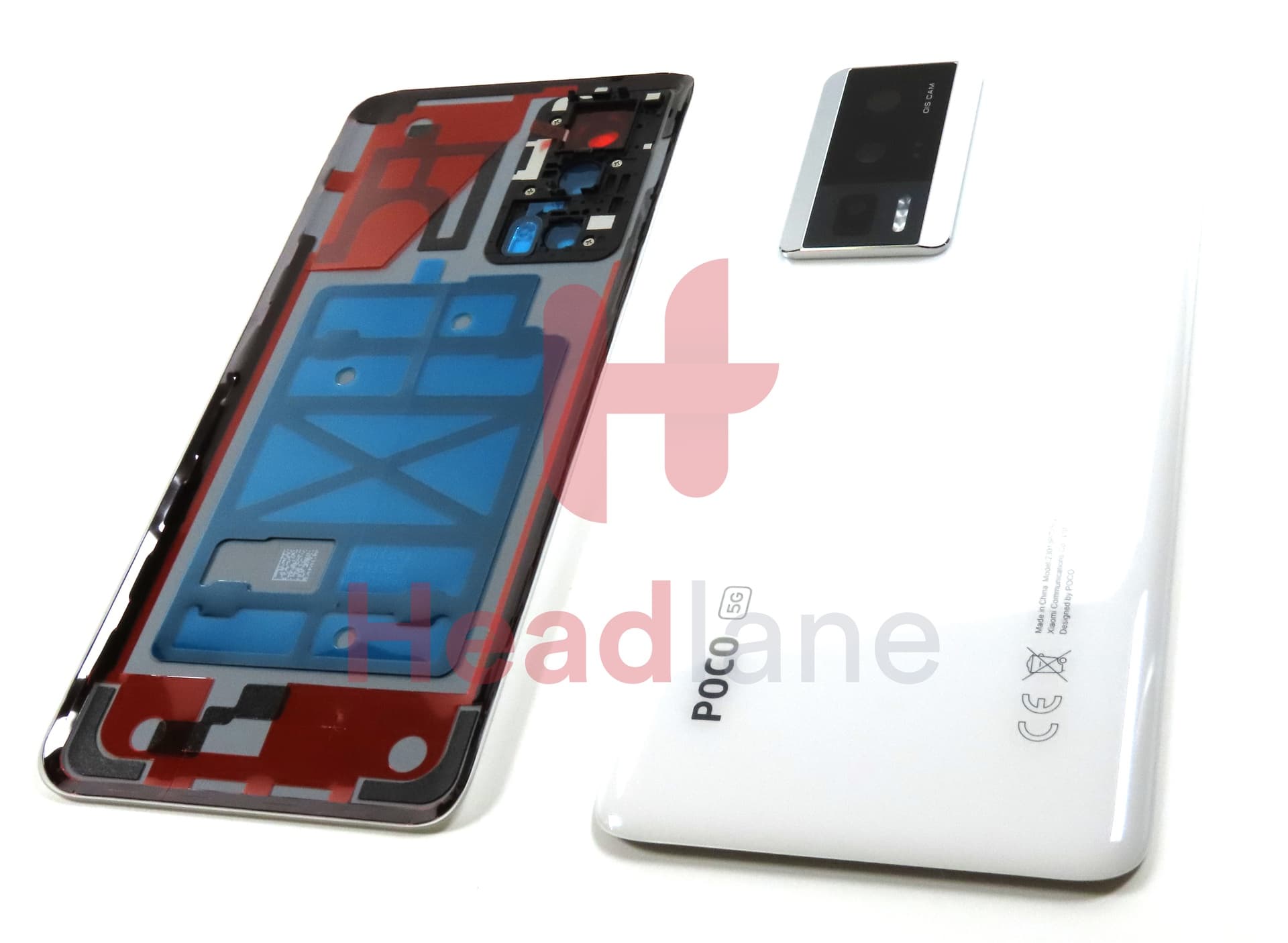 Xiaomi Poco F5 Pro Back / Battery Cover - White - view 2