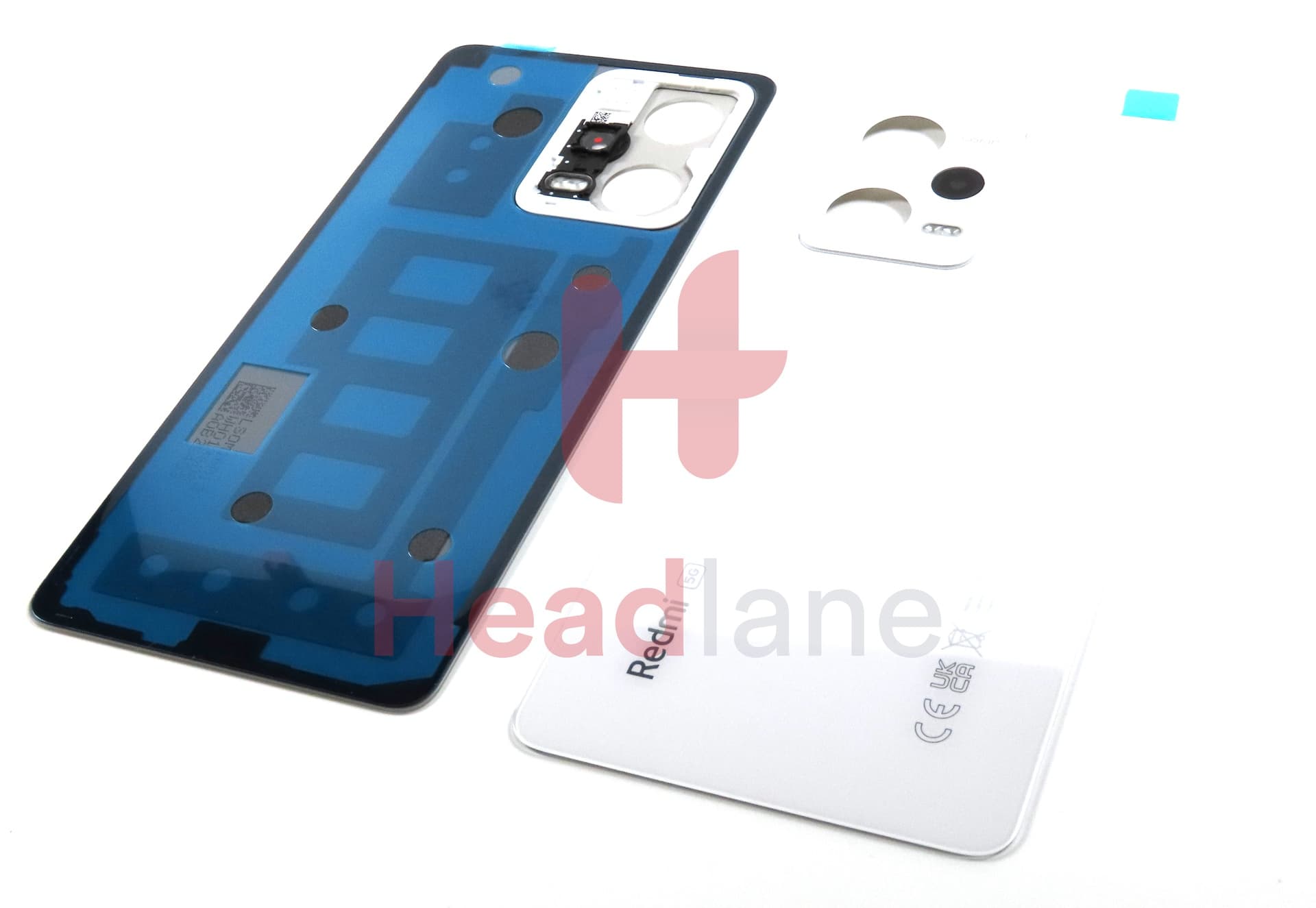 Xiaomi Redmi Note 12 Pro 5G Back / Battery Cover - White - view 2