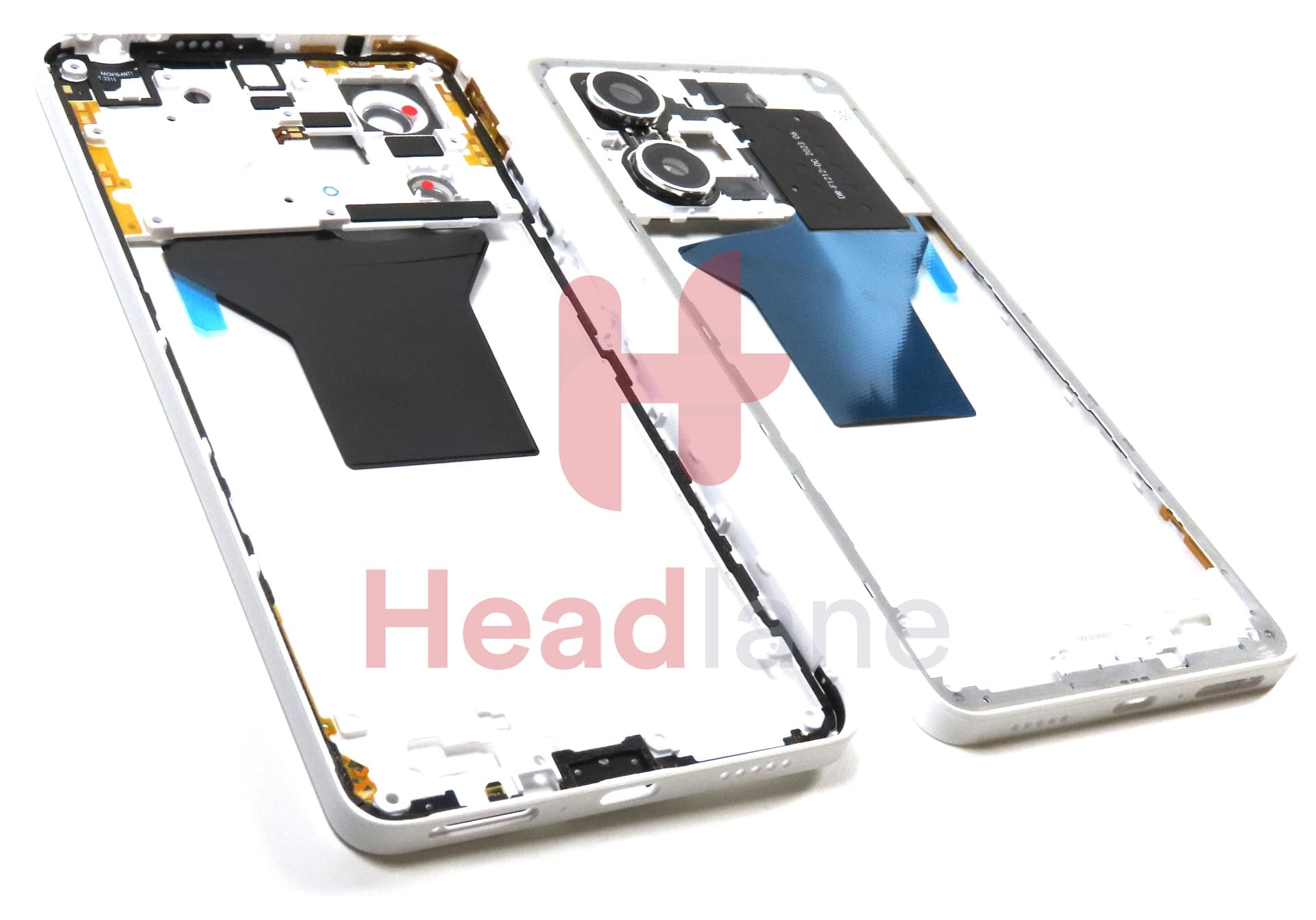 Xiaomi Redmi Note 12 Pro 5G Middle Cover / Chassis - White - view 2