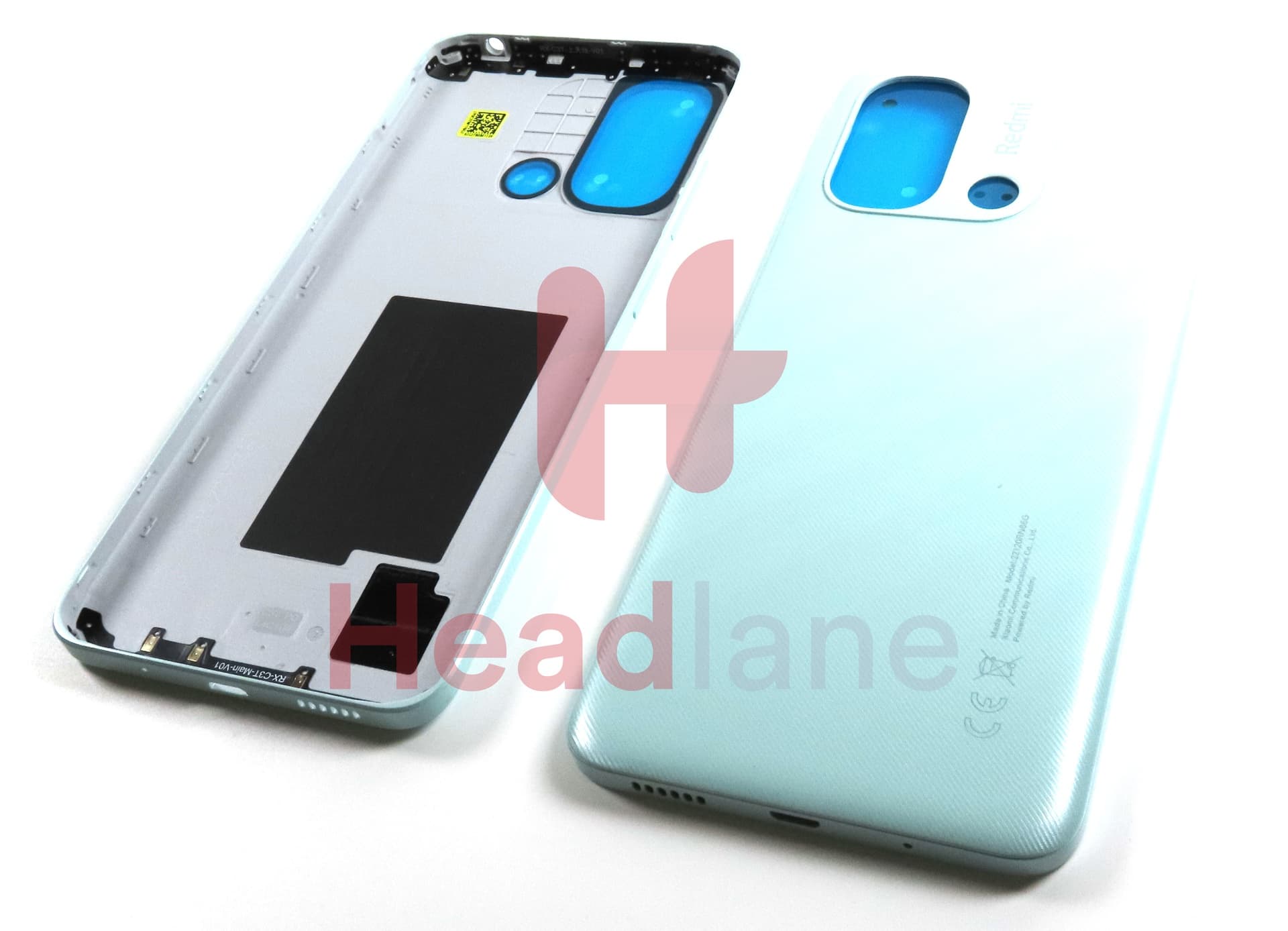 Xiaomi Redmi 12C Back / Battery Cover - Green - view 3