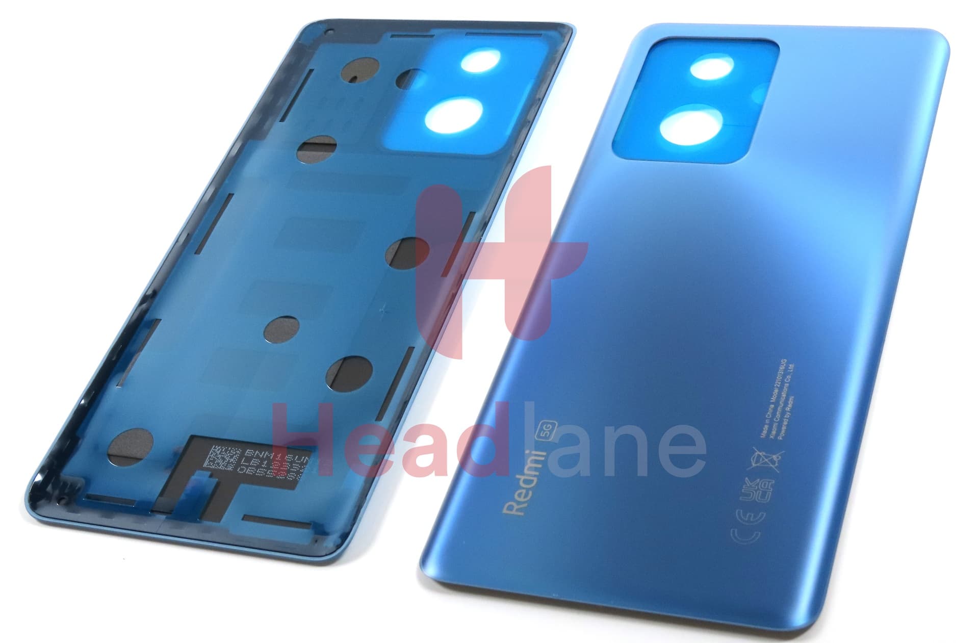 Xiaomi Redmi Note 12 Pro+ 5G Back / Battery Cover - Blue - view 2