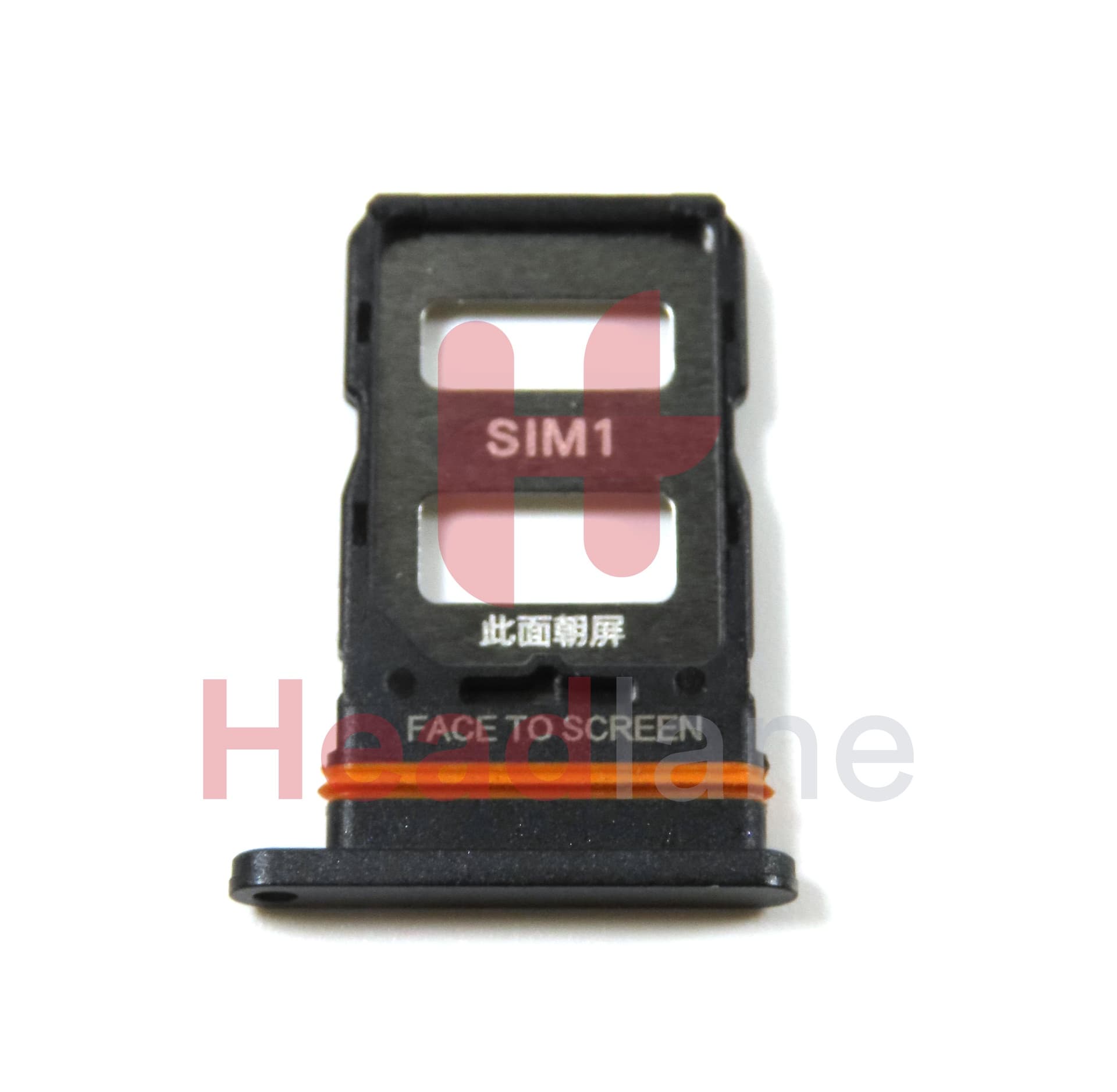 Xiaomi Redmi Note 12 Pro+ 5G SIM Card Tray - Black - view 2