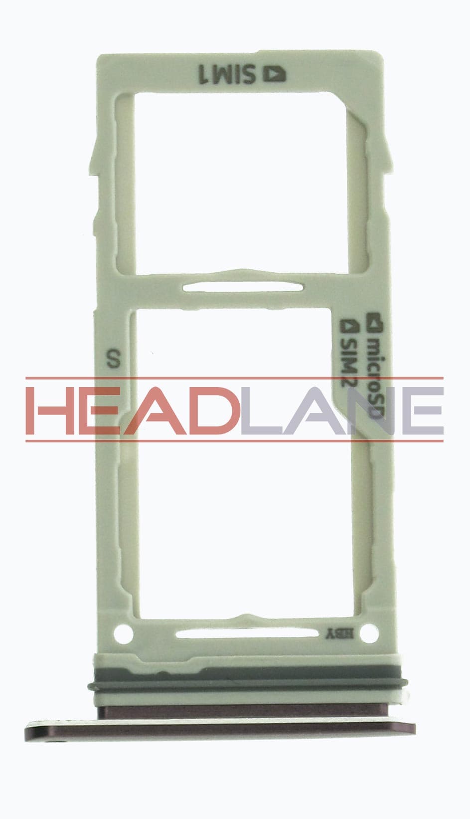 Samsung SM-G965F Galaxy S9+ Hybrid SIM Card Tray - Purple - view 2