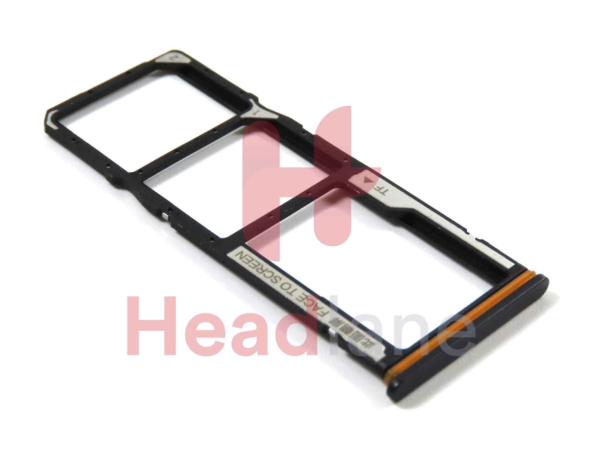 Xiaomi Redmi 12C SIM Card Tray - Black - view 2