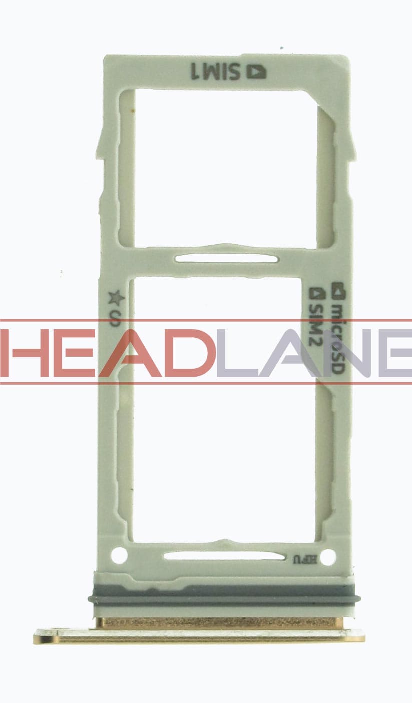 Samsung SM-G965F Galaxy S9+ Hybrid SIM Card Tray - Gold - view 2