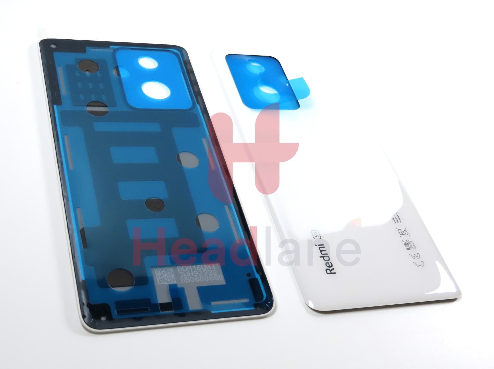 Xiaomi Redmi Note 12 Pro+ 5G Back / Battery Cover - White - view 2