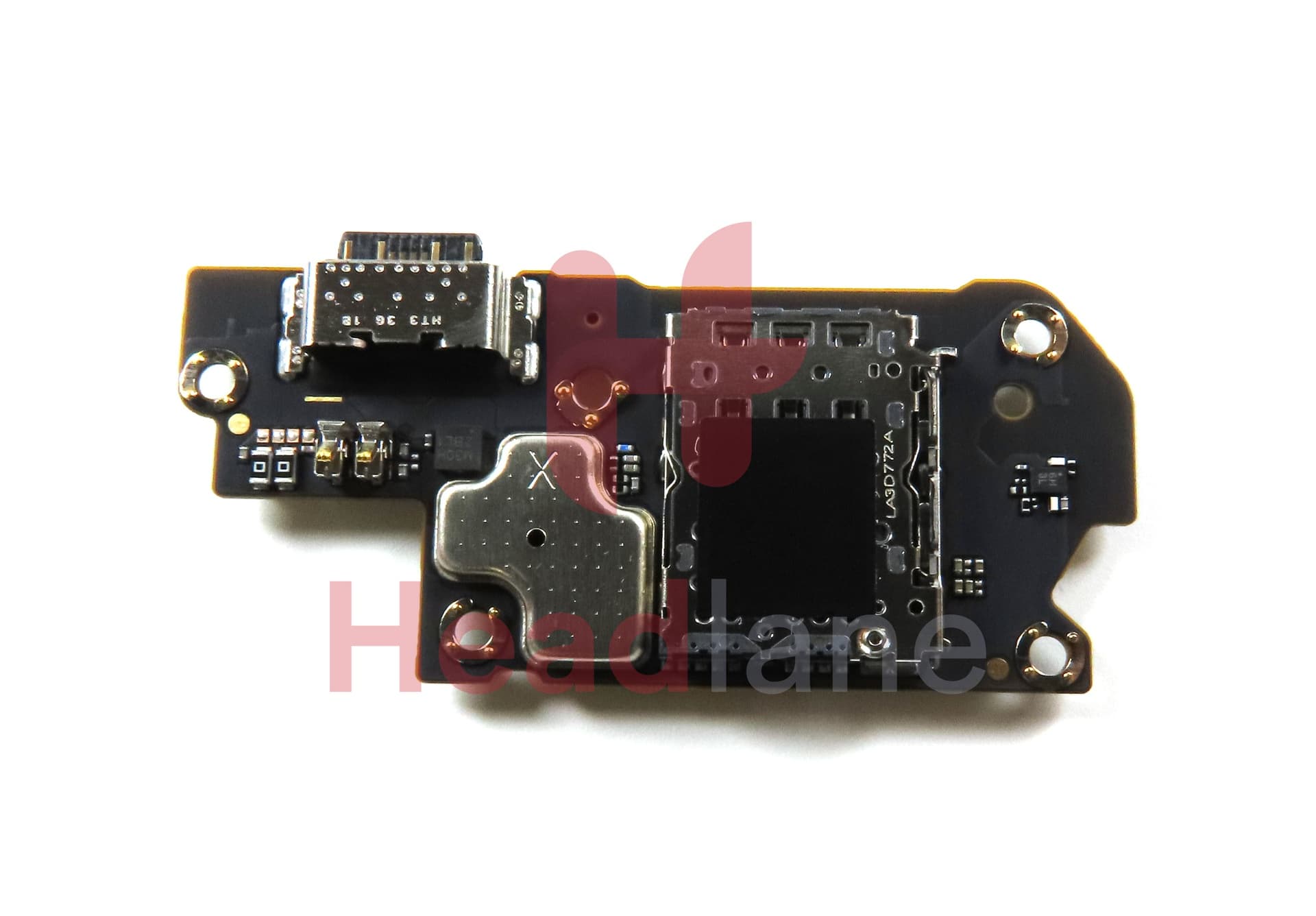 Xiaomi Redmi Note 12 Pro+ 5G Charging Port Flex + SIM Card Reader - view 2