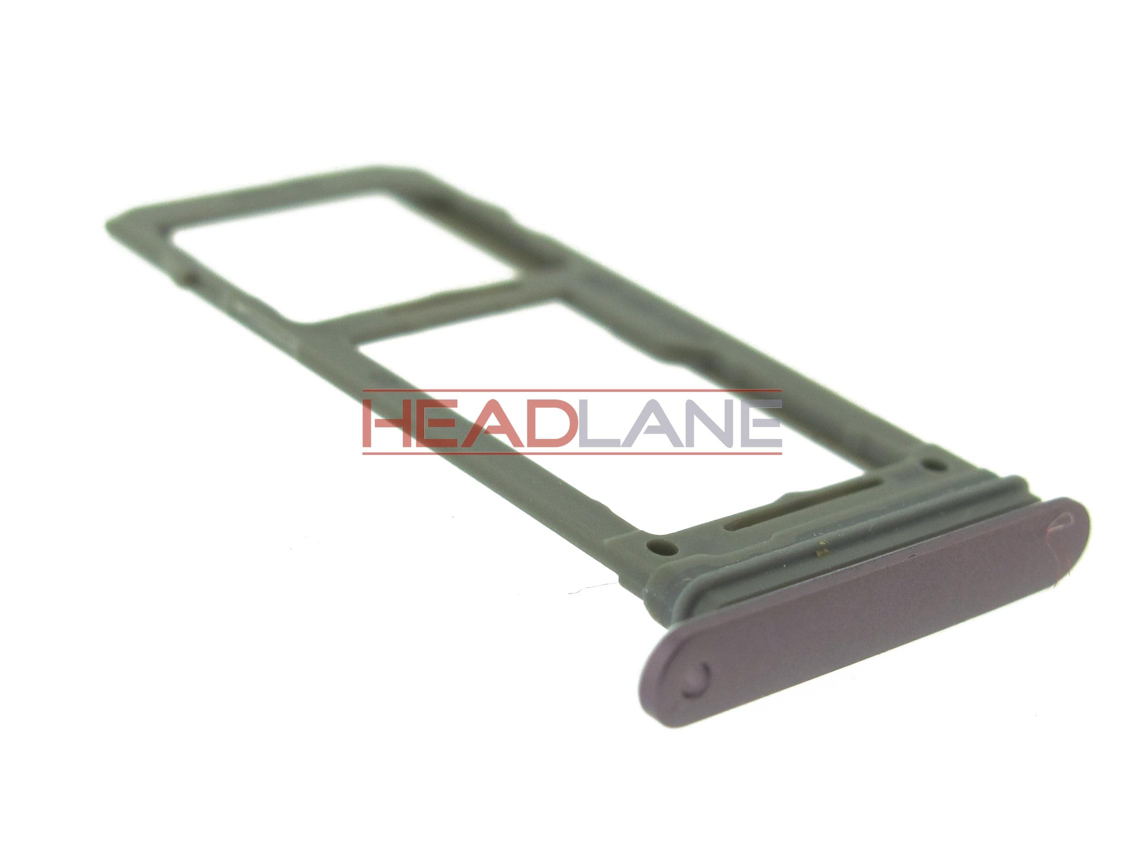 Samsung SM-G965F Galaxy S9+ Single SIM Card Tray - Purple - view 2