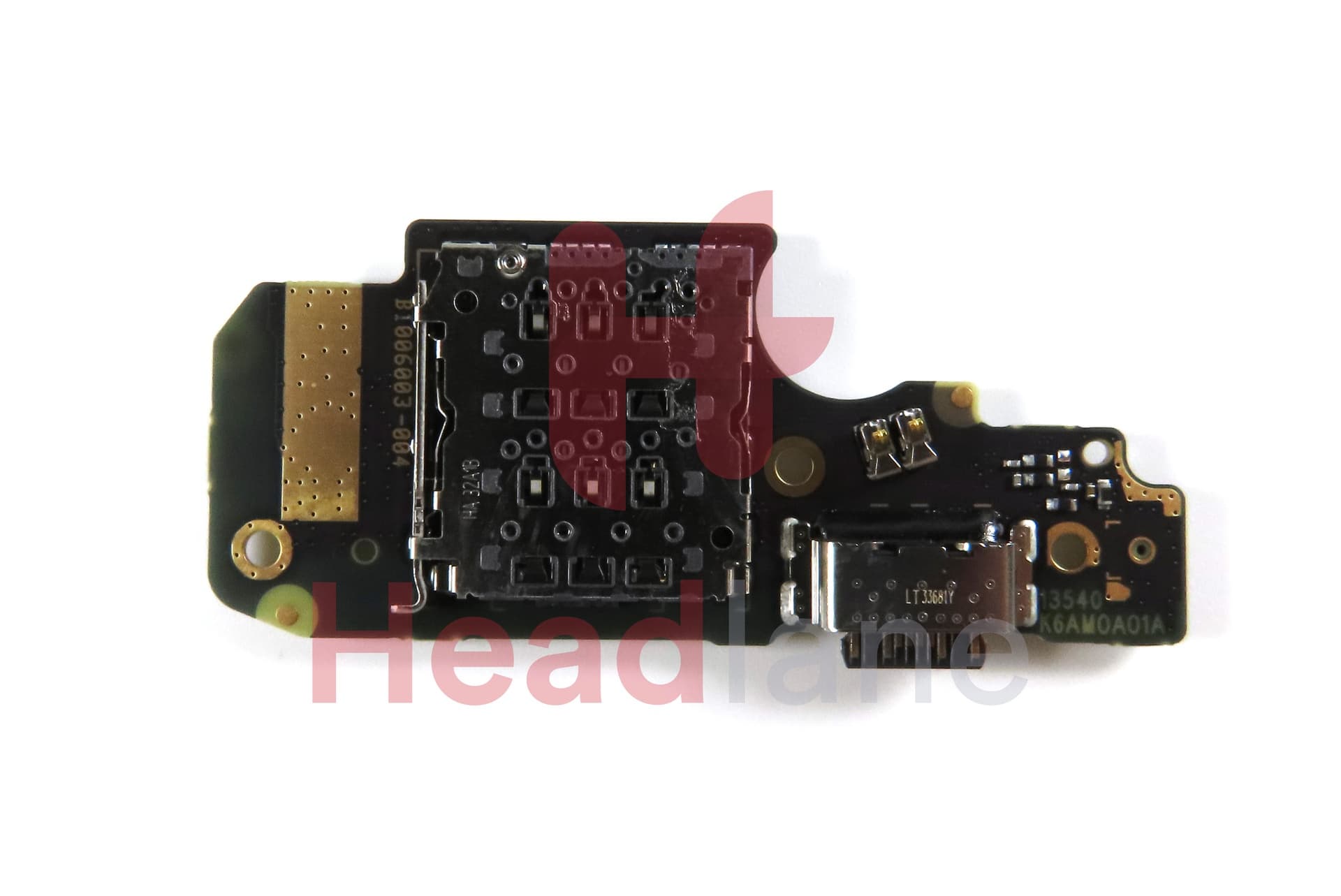 Xiaomi Redmi Note 12 Pro 4G Charging Port Flex + SIM Card Reader - view 2