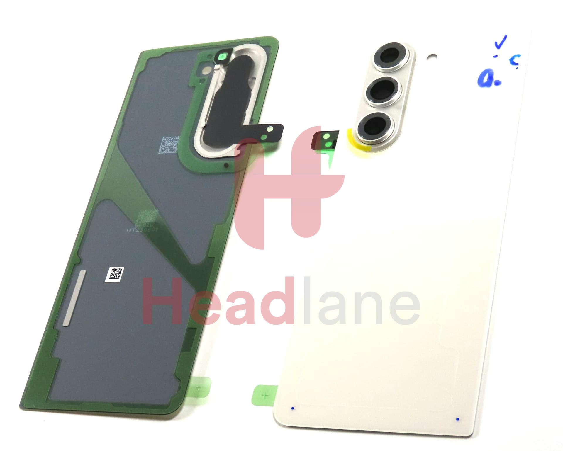 Samsung SM-F946 Galaxy Z Fold5 5G Back / Battery Cover - Cream (No Printing) - view 3