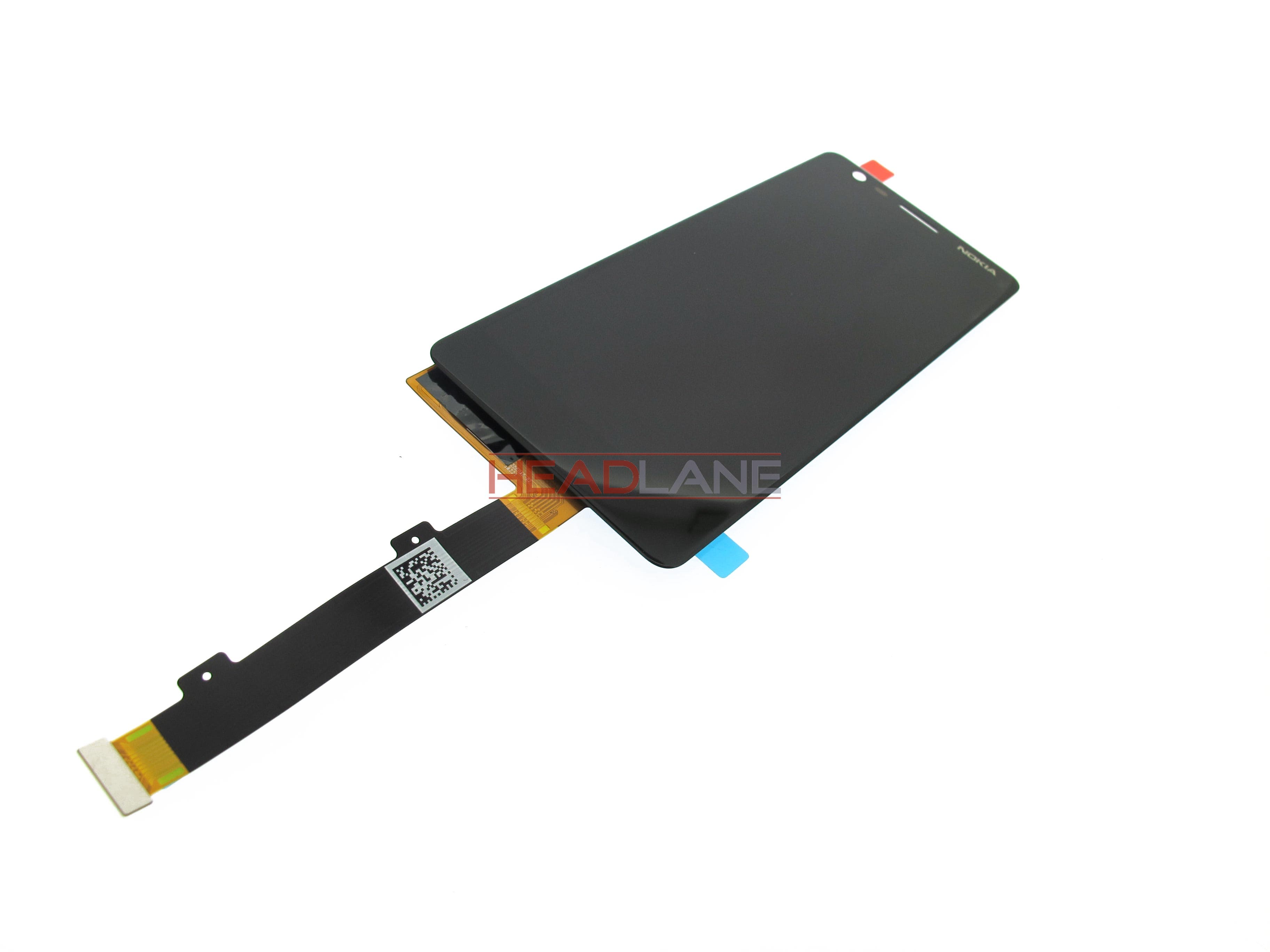 Nokia 3.1 TA-1063 TA-1057 LCD Display / Screen + Touch - Black - view 2