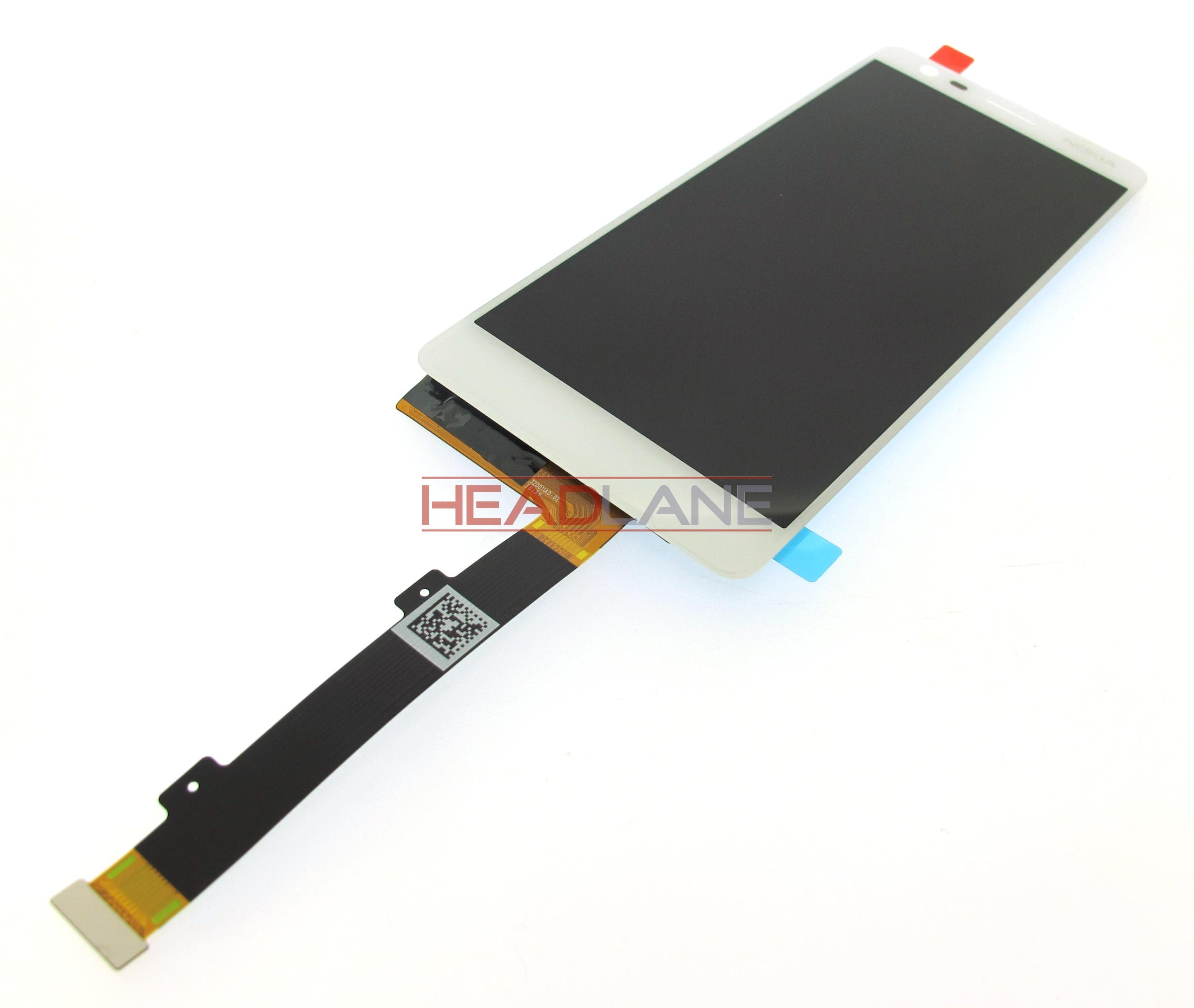 Nokia 3.1 TA-1063 TA-1057 LCD Display / Screen + Touch - White - view 2