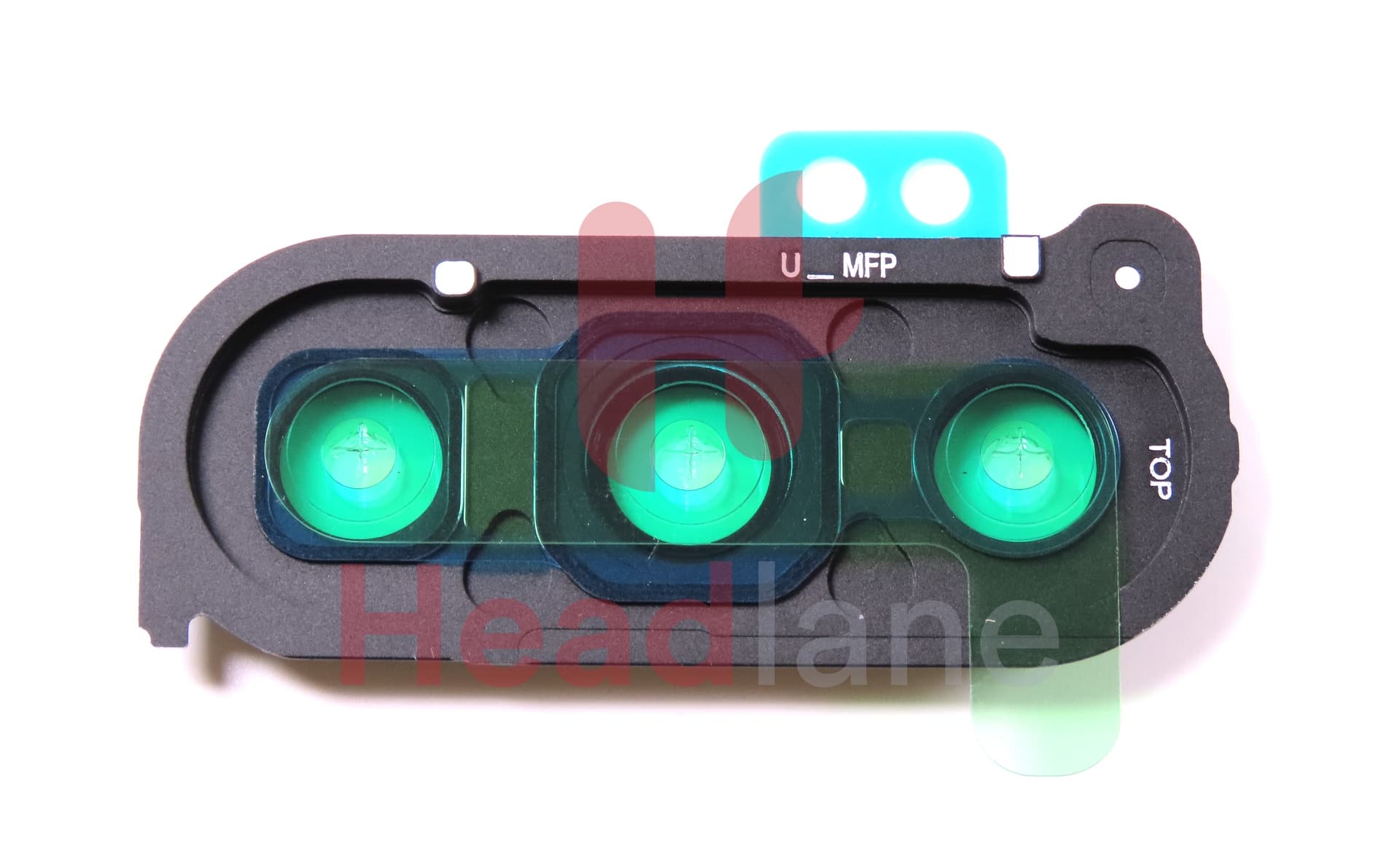 Samsung SM-F946 Galaxy Z Fold5 5G Camera Decoration / Frame - Phantom Black - view 2