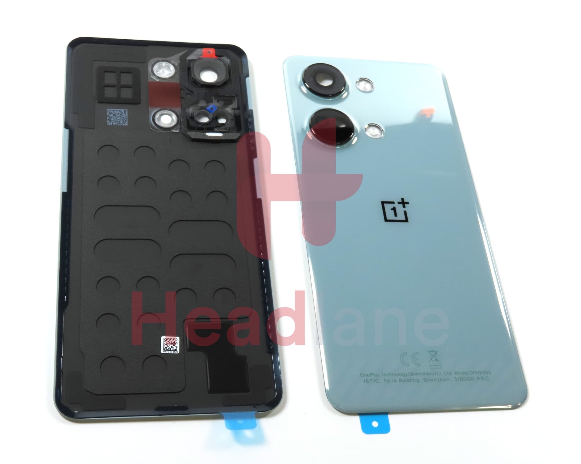 OnePlus CPH2493 Nord 3 5G Back / Battery Cover - Green - view 2